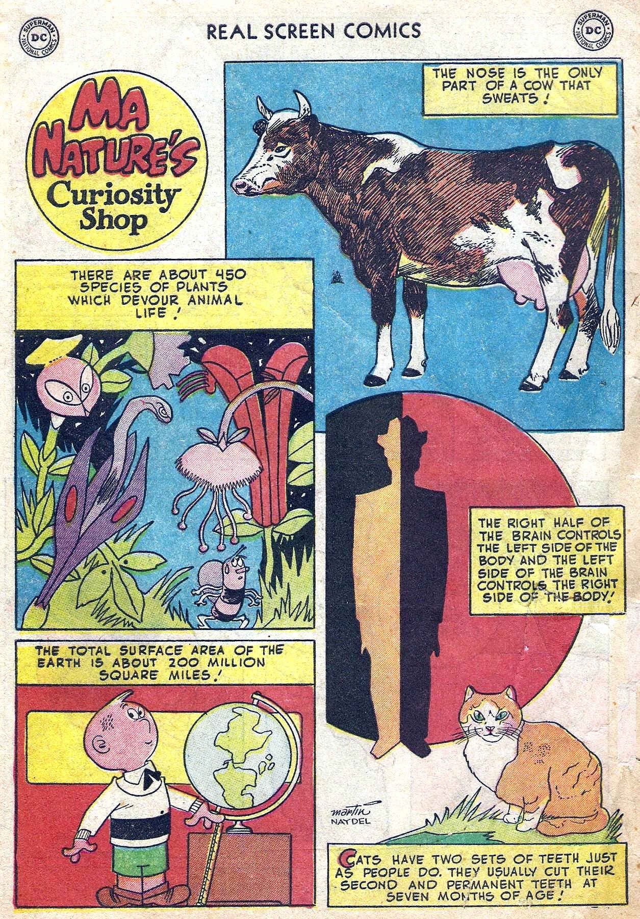 Read online Real Screen Comics comic -  Issue #52 - 34