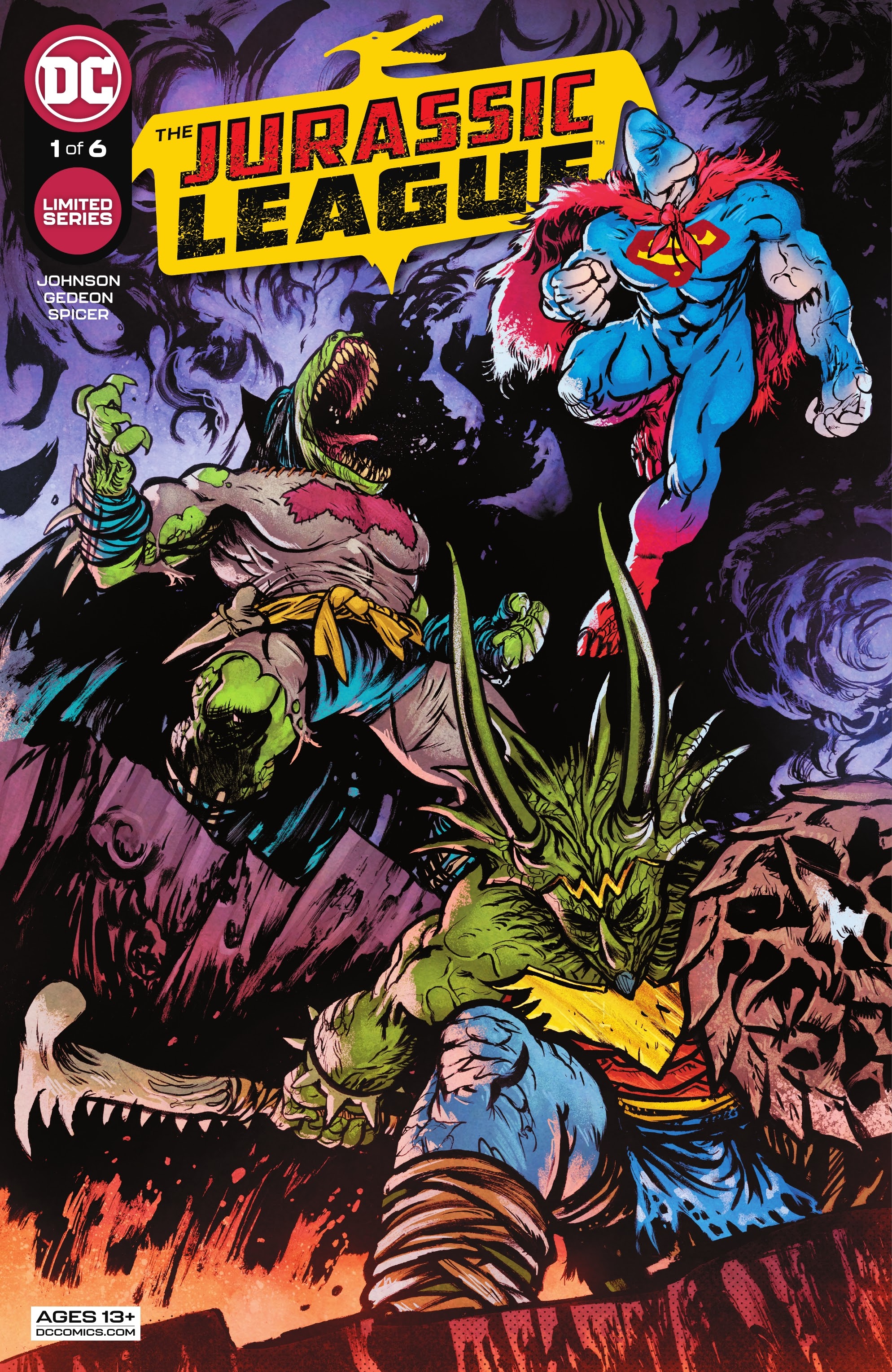 Read online The Jurassic League comic -  Issue #1 - 1