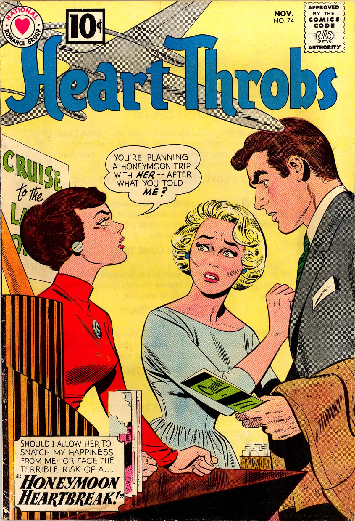 Read online Heart Throbs comic -  Issue #74 - 1