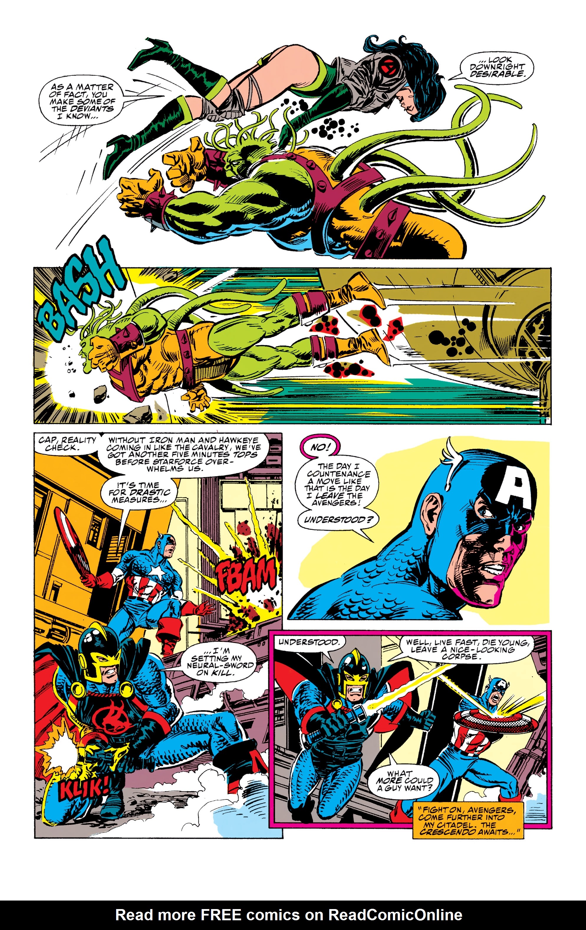 Read online Avengers Epic Collection: Operation Galactic Storm comic -  Issue # TPB (Part 3) - 59