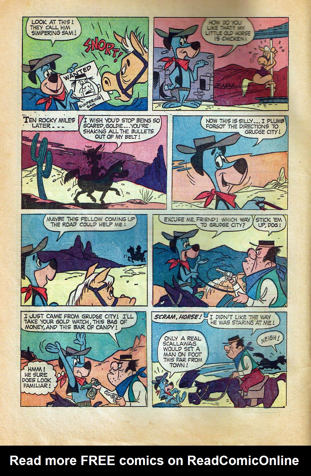 Read online Huckleberry Hound (1960) comic -  Issue #30 - 4