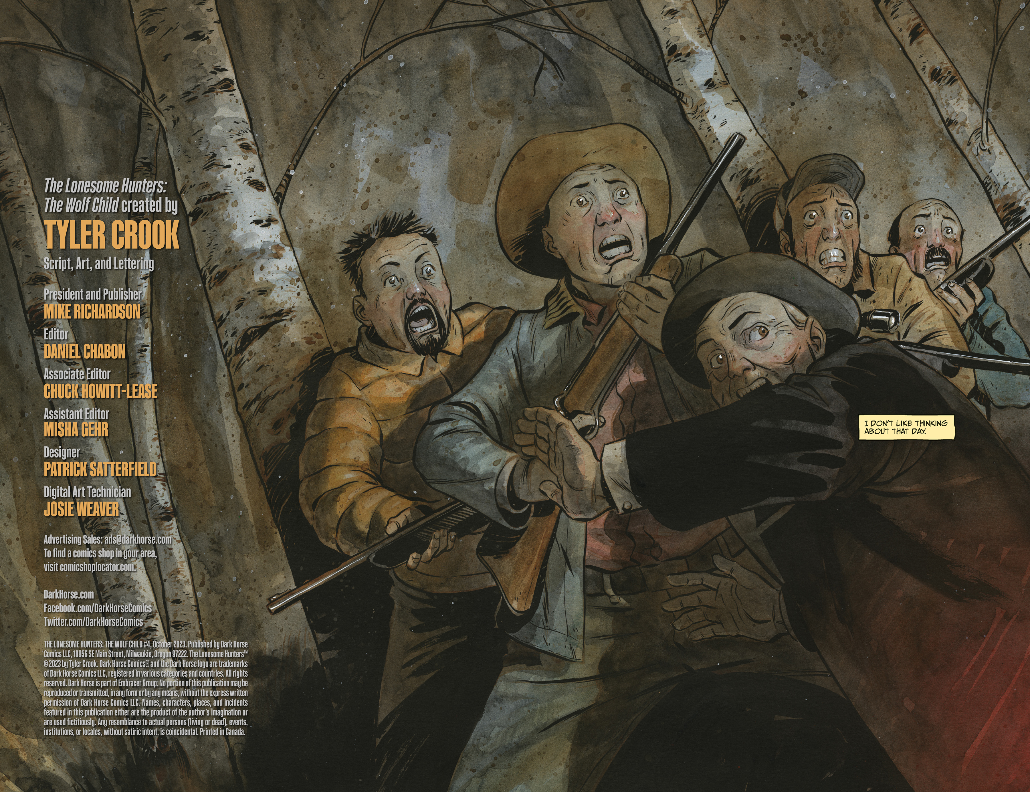 Read online The Lonesome Hunters: The Wolf Child comic -  Issue #4 - 2