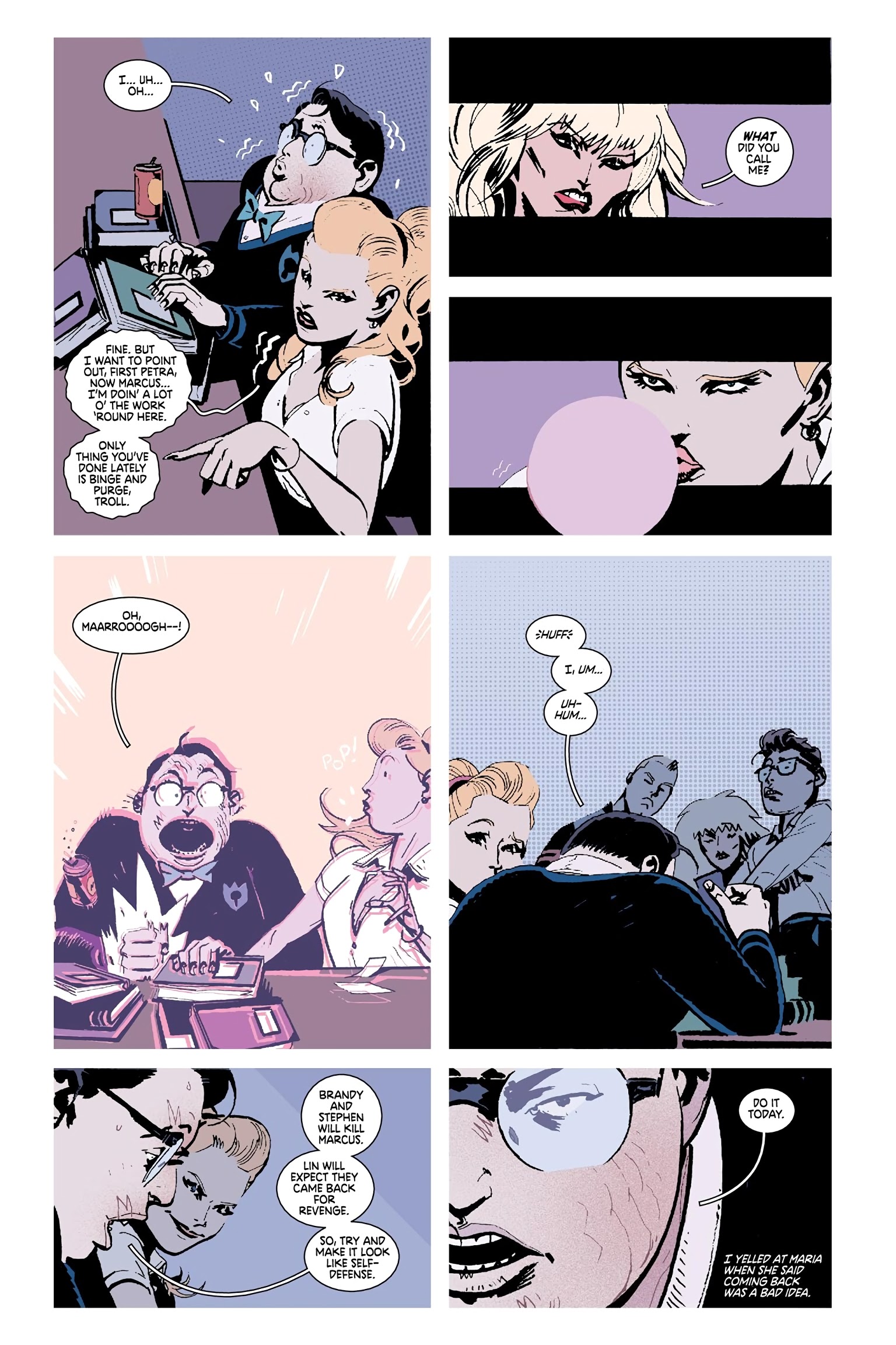 Read online Deadly Class comic -  Issue # _Deluxe Edition Teen Age Riot (Part 2) - 87