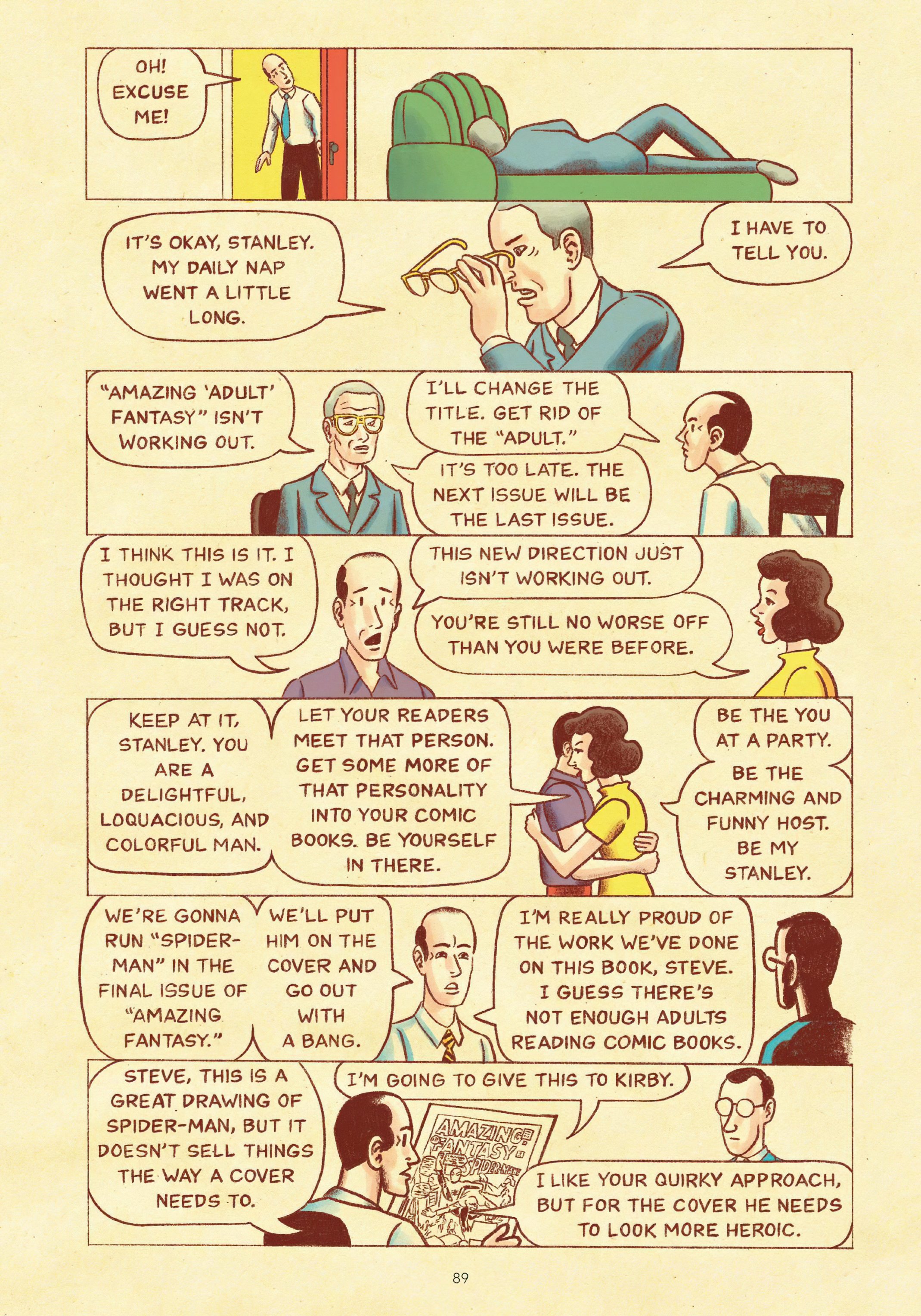 Read online I Am Stan: A Graphic Biography of the Legendary Stan Lee comic -  Issue # TPB (Part 1) - 95