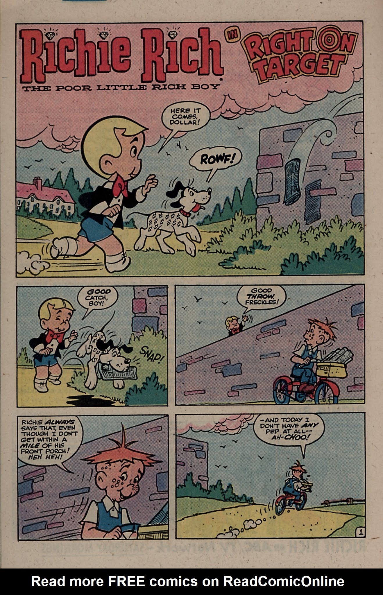 Read online Richie Rich & Dollar the Dog comic -  Issue #21 - 27