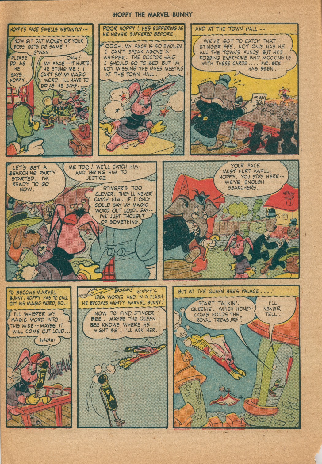 Read online Hoppy The Marvel Bunny comic -  Issue #2 - 8