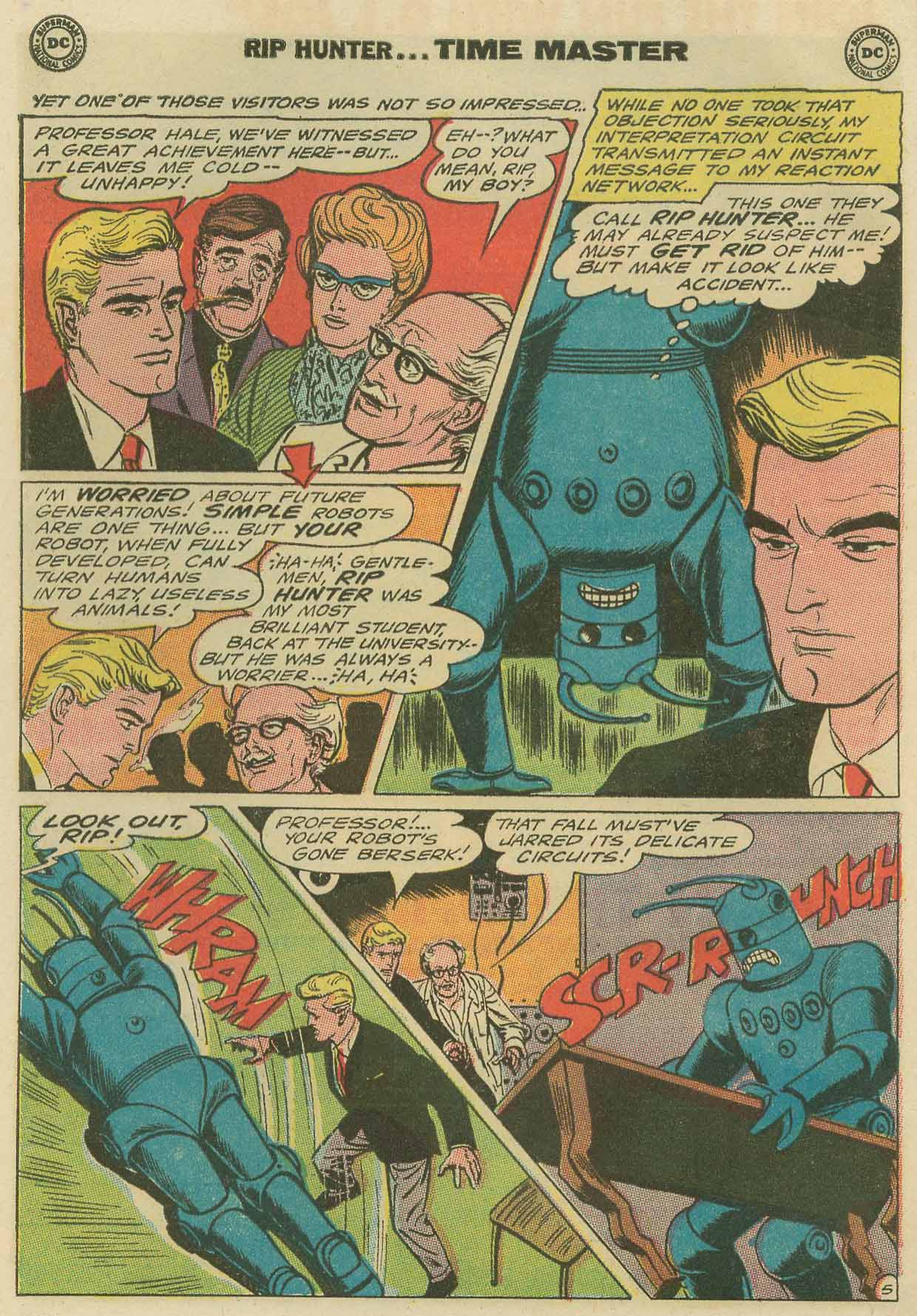 Read online Rip Hunter...Time Master comic -  Issue #27 - 8