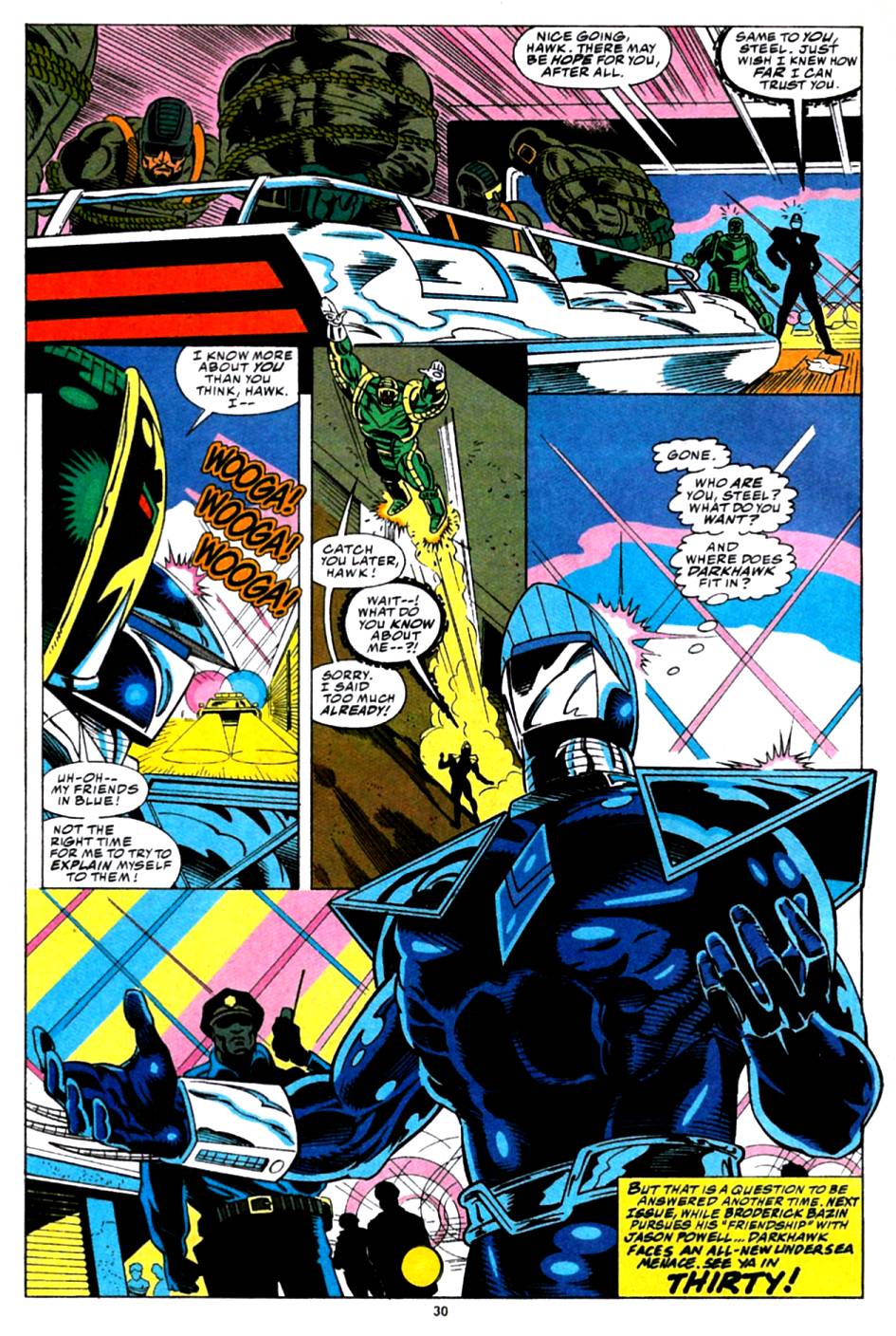 Read online Darkhawk (1991) comic -  Issue #32 - 22