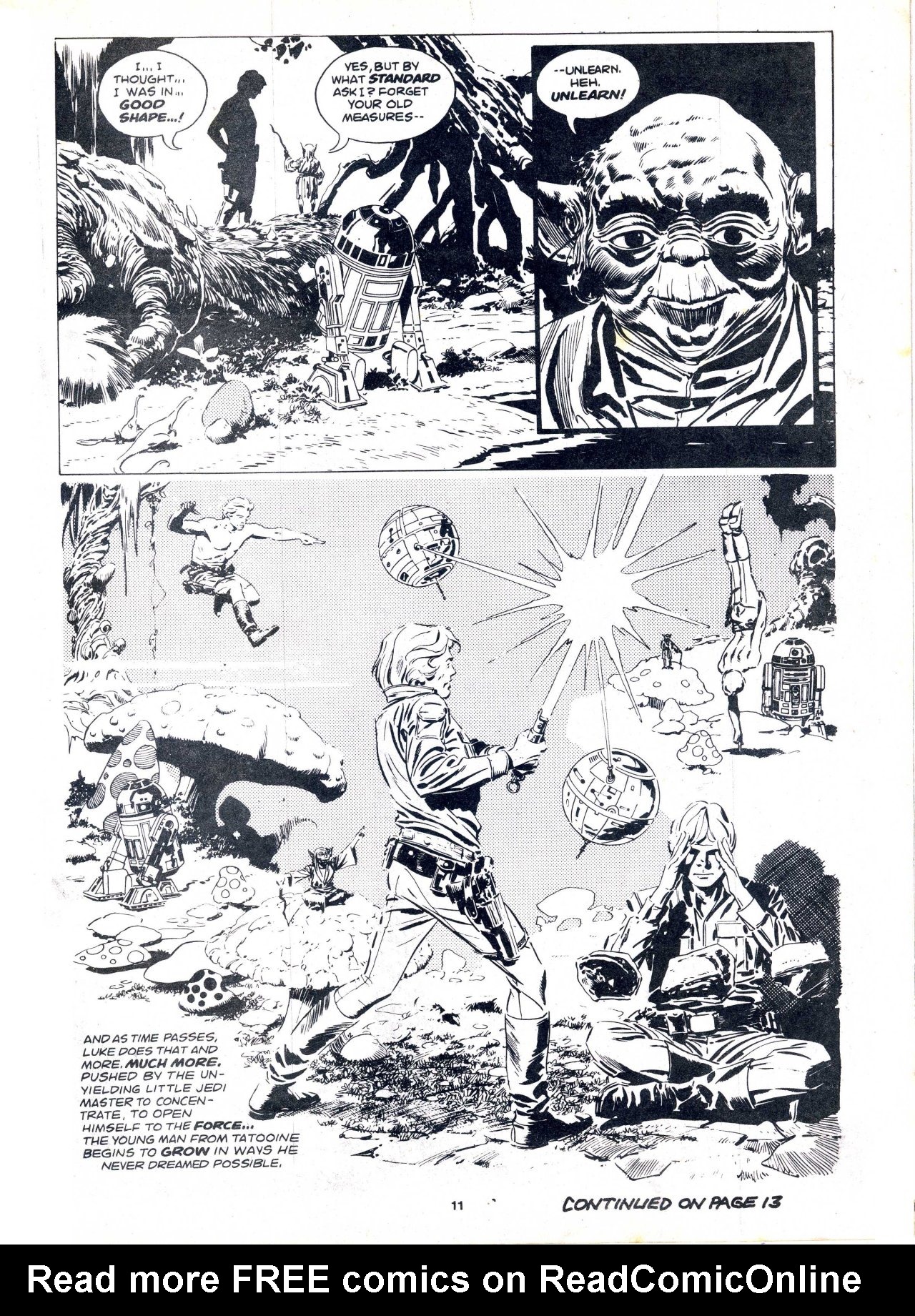 Read online Return of the Jedi comic -  Issue #58 - 11