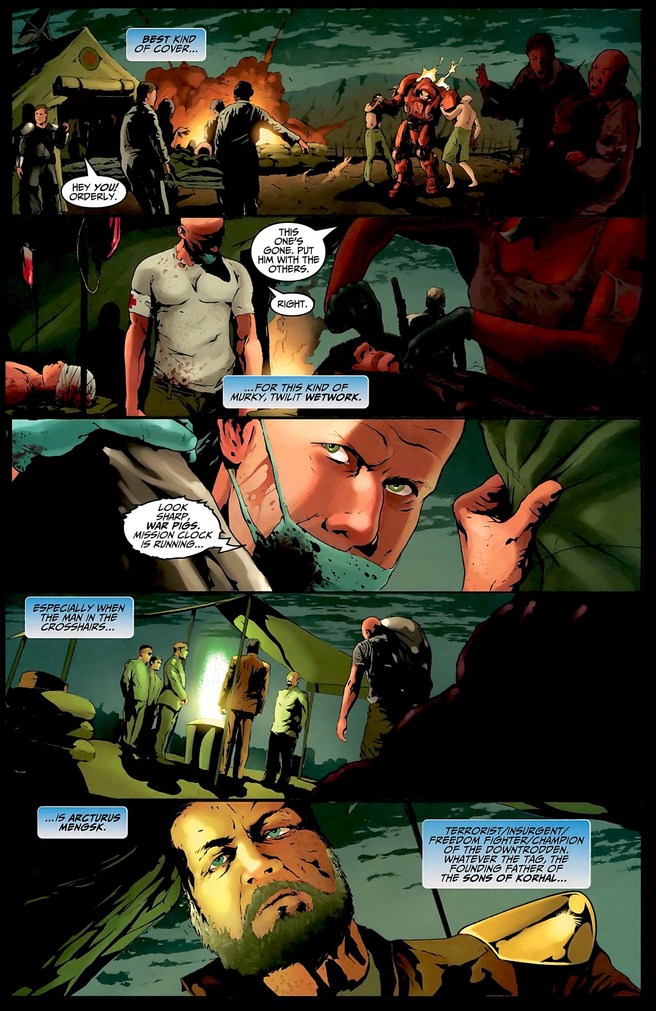 Read online Mysterius comic -  Issue #5 - 27