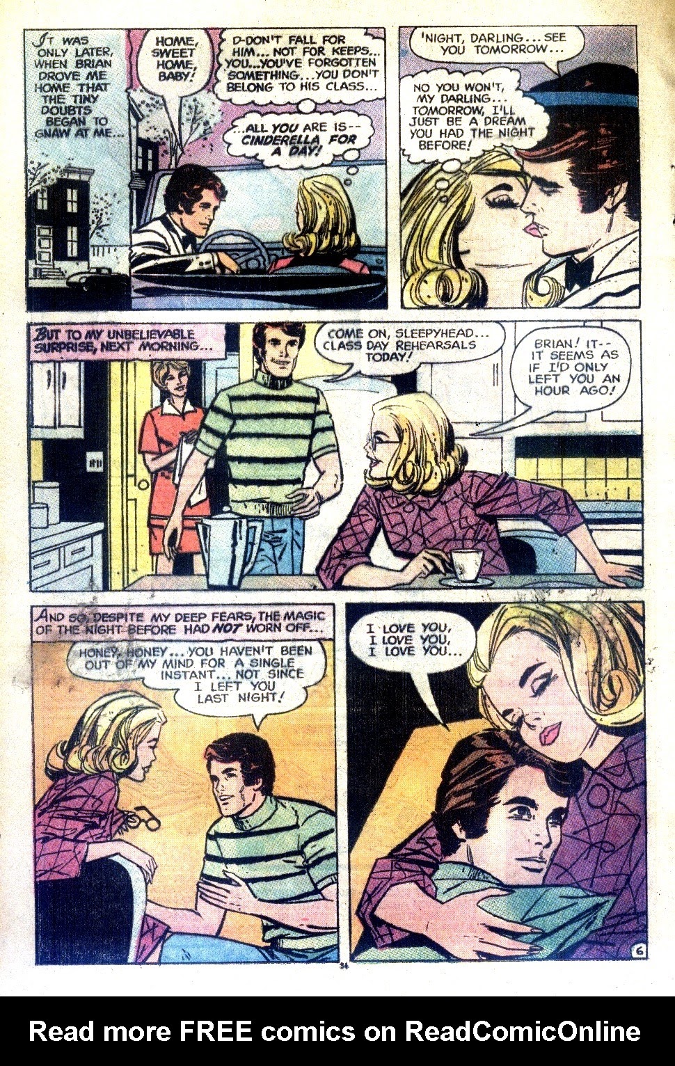 Read online Young Love (1963) comic -  Issue #107 - 36