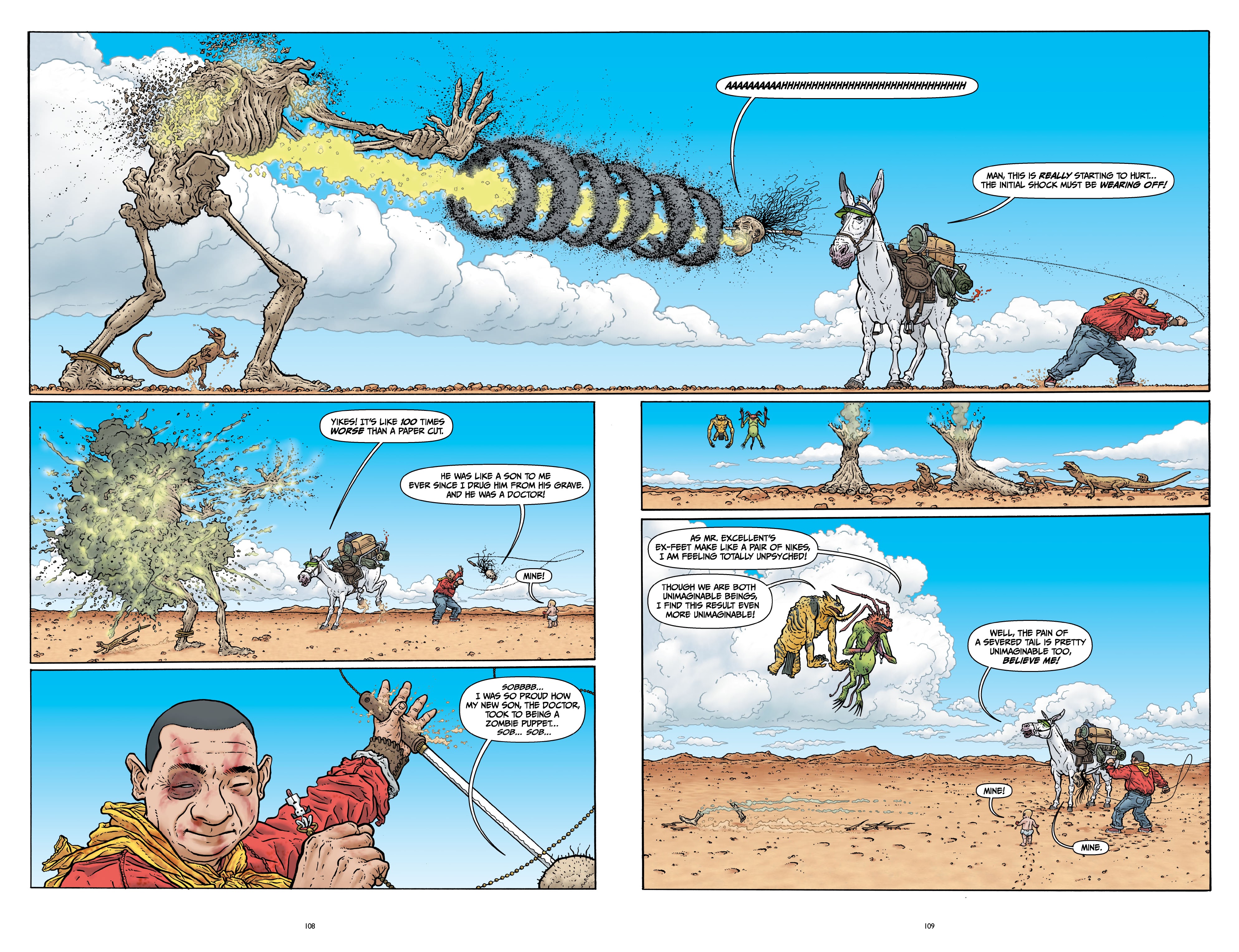 Read online Shaolin Cowboy comic -  Issue # _Start Trek (Part 1) - 85