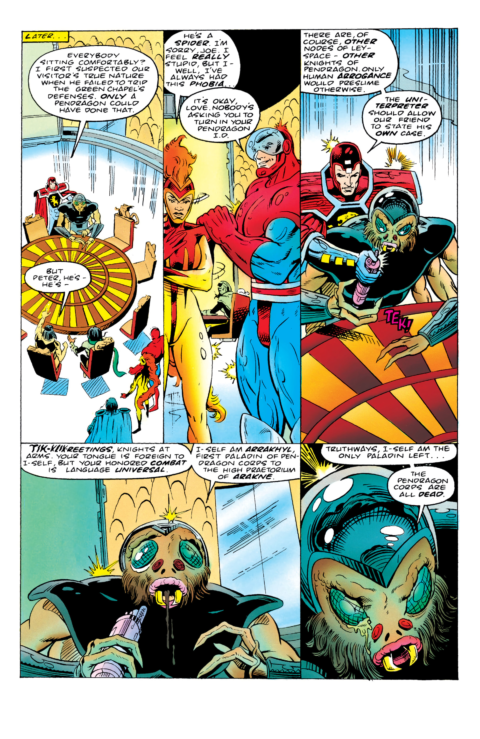 Read online Knights of Pendragon Omnibus comic -  Issue # TPB (Part 6) - 56