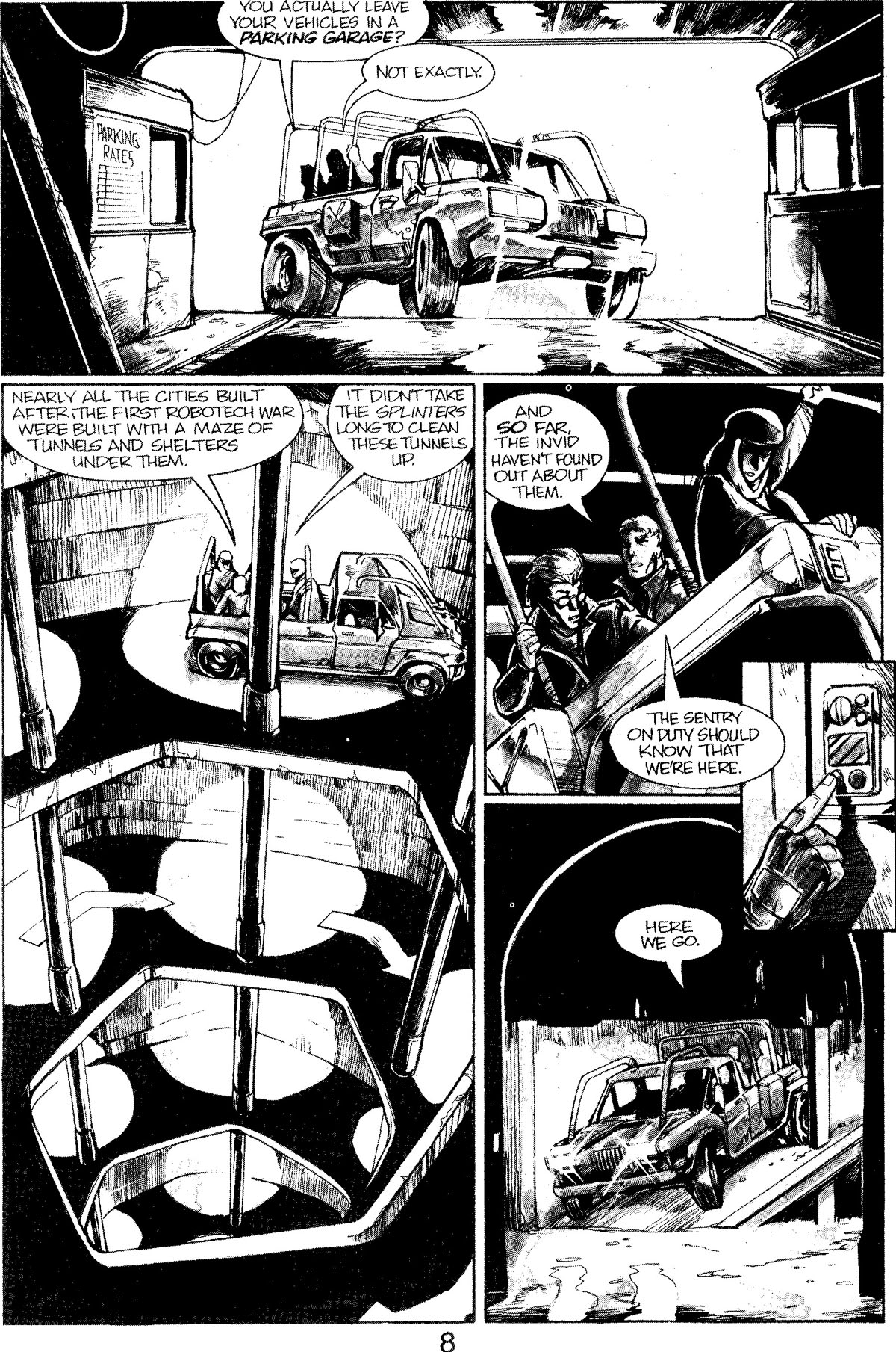 Read online Robotech: Invid War comic -  Issue #9 - 10