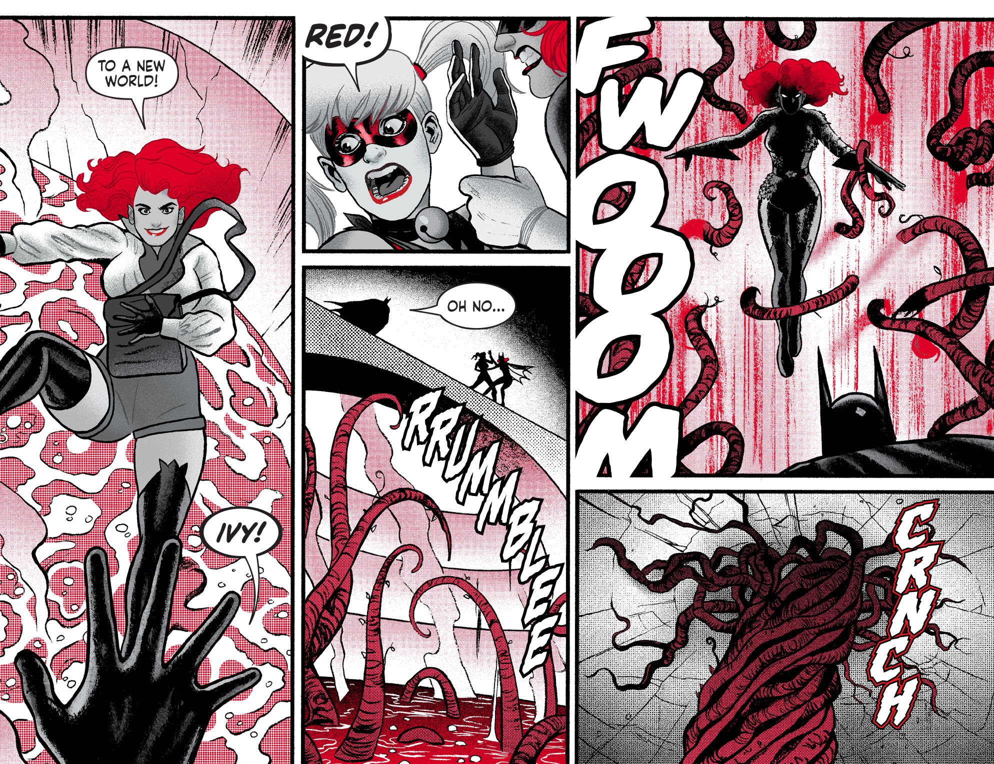 Read online Harley Quinn Black   White   Red comic -  Issue #9 - 21