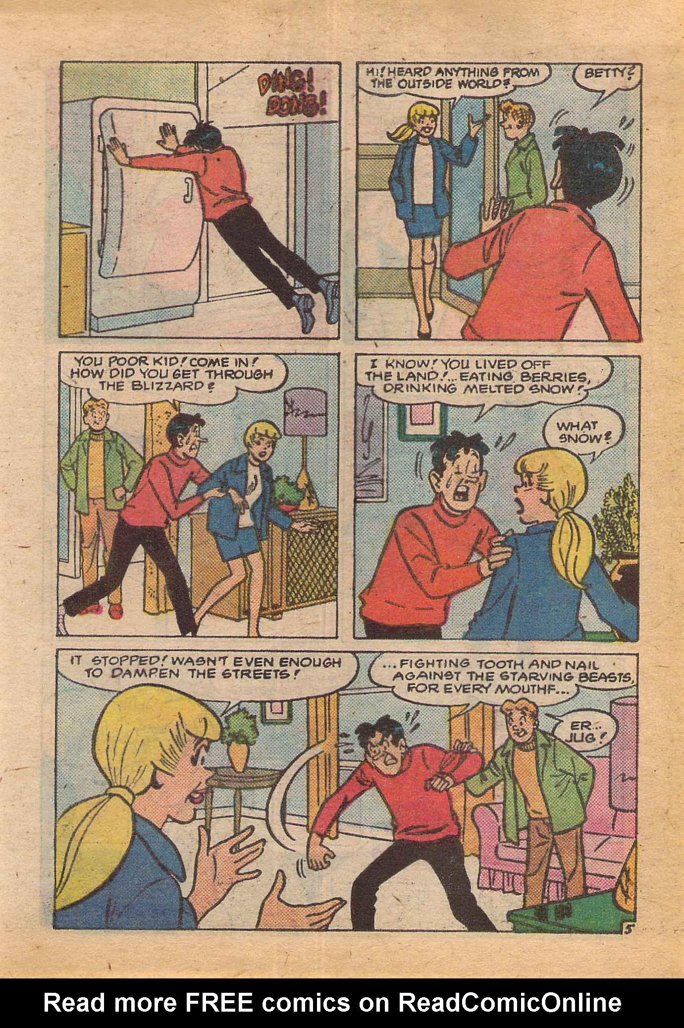 Read online Archie's Double Digest Magazine comic -  Issue #34 - 141