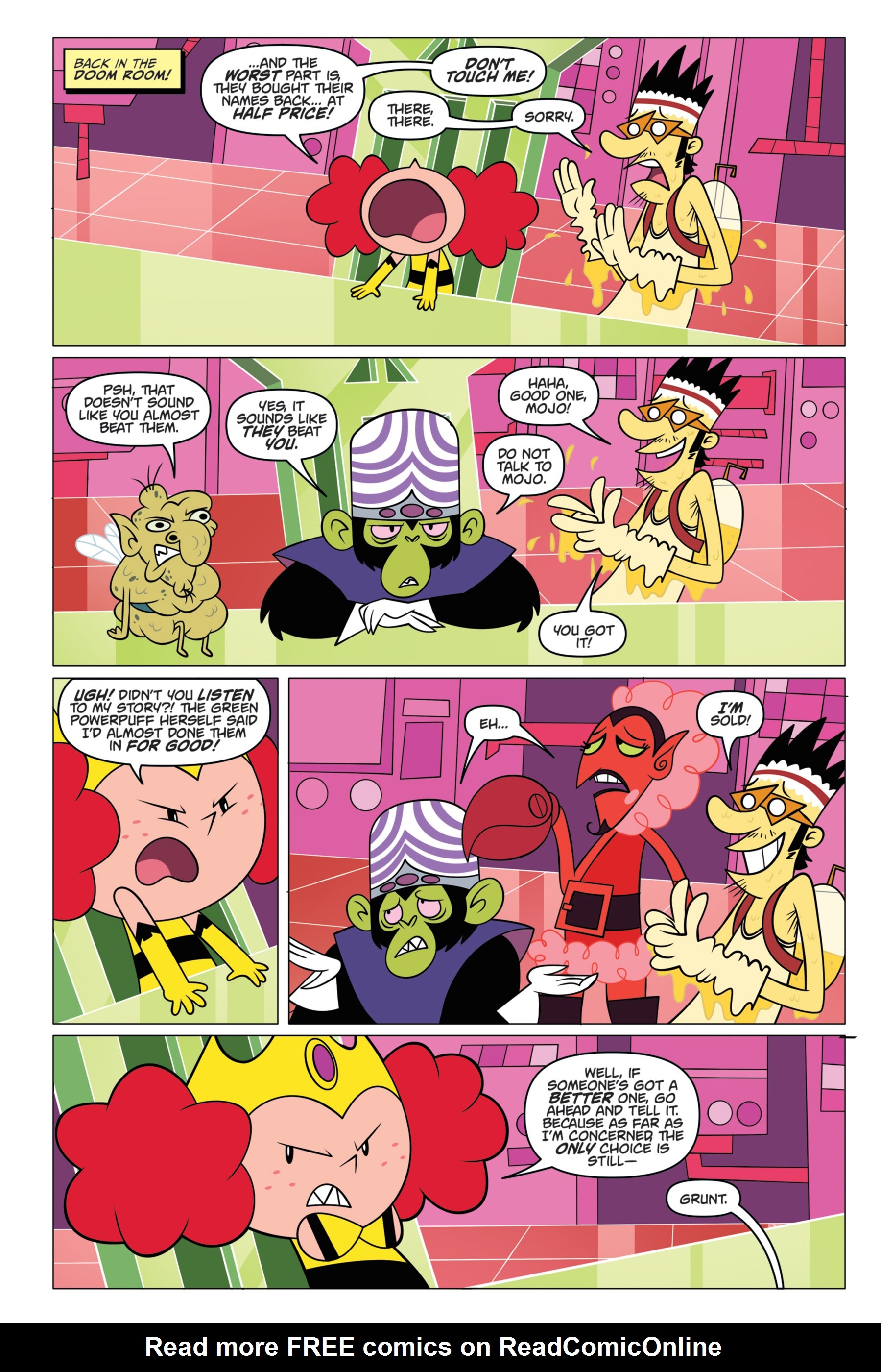 Read online The Powerpuff Girls: Bureau of Bad comic -  Issue # _TPB - 24