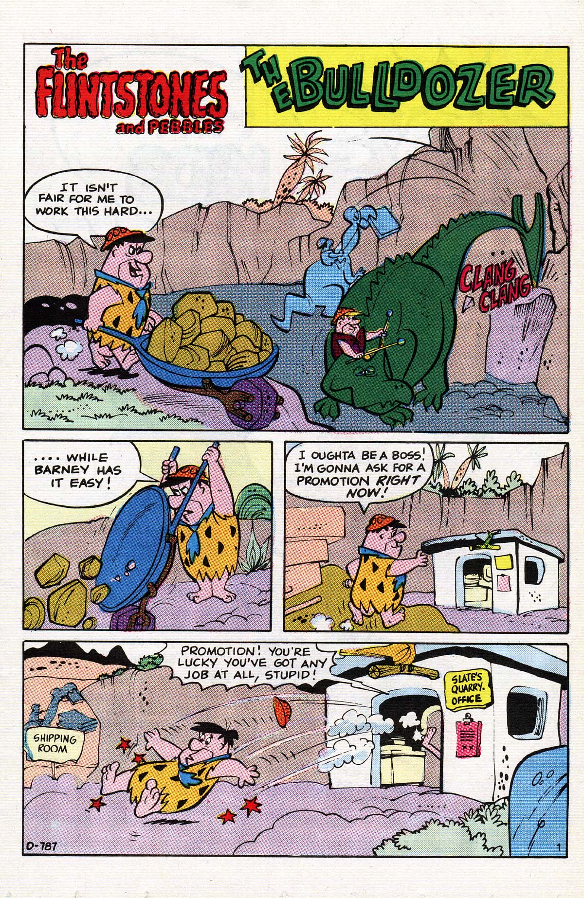 Read online The Flintstones (1992) comic -  Issue #6 - 3