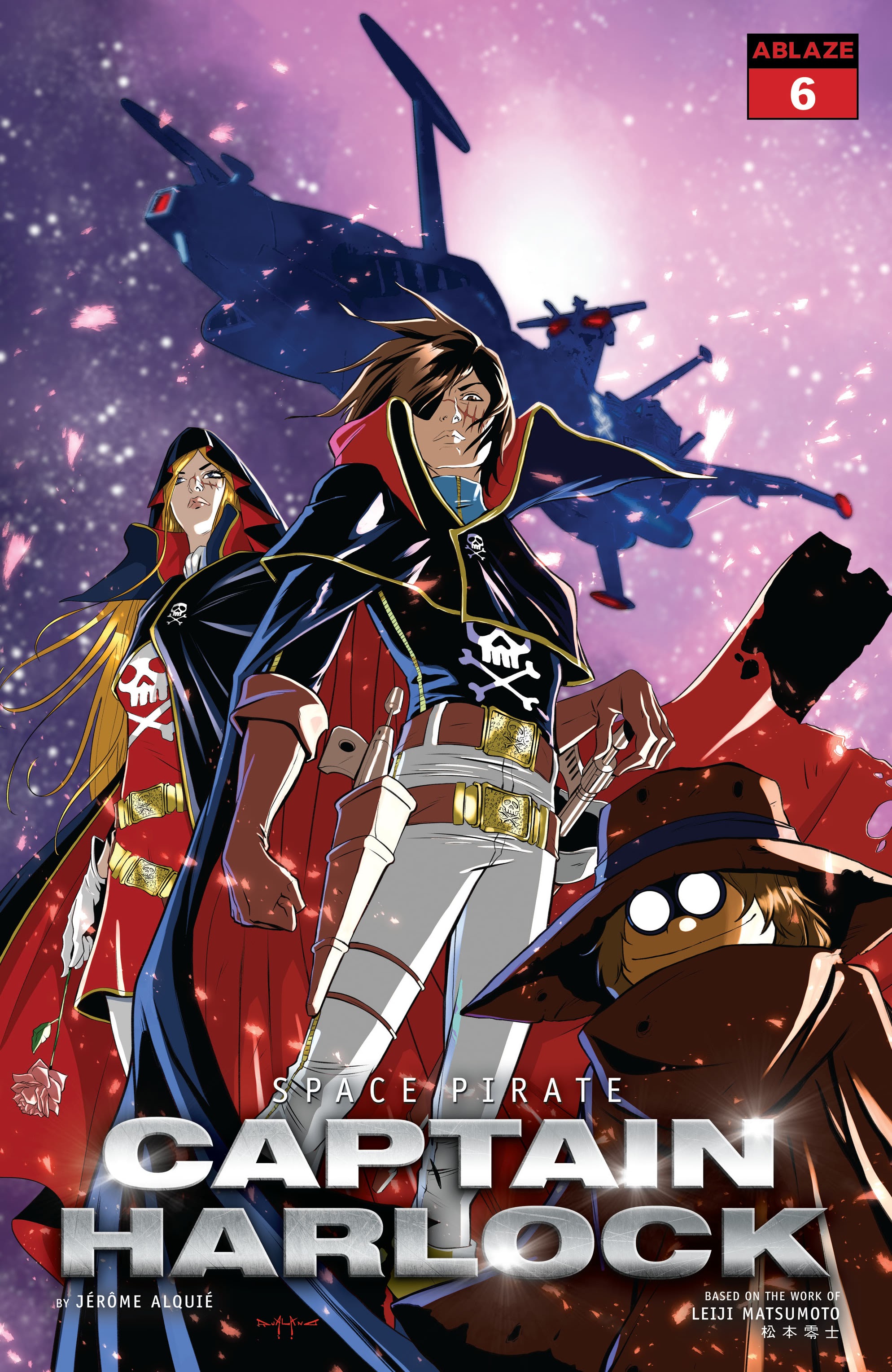 Read online Space Pirate Captain Harlock comic -  Issue #6 - 1