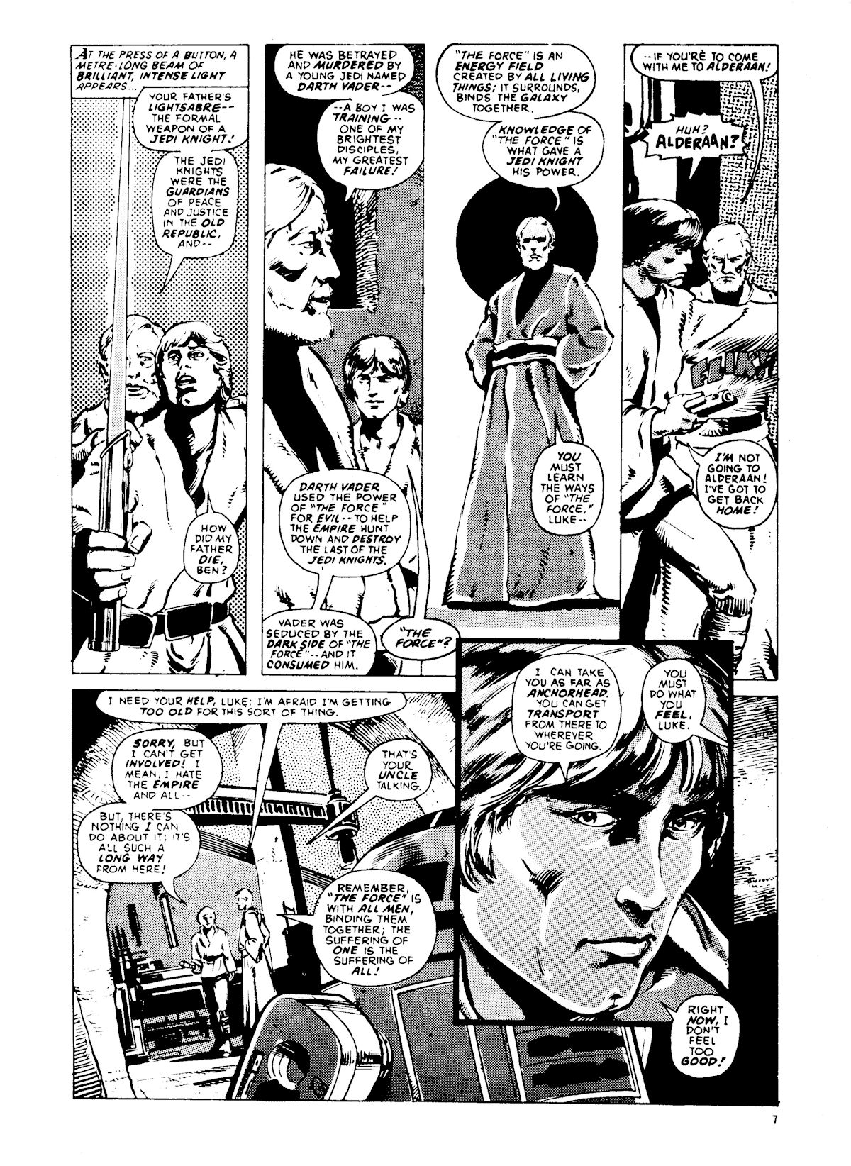 Read online Star Wars Weekly comic -  Issue #3 - 7