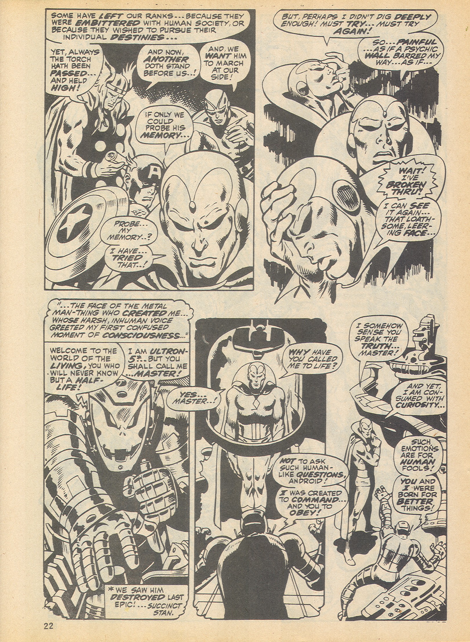 Read online The Avengers (1973) comic -  Issue #84 - 22