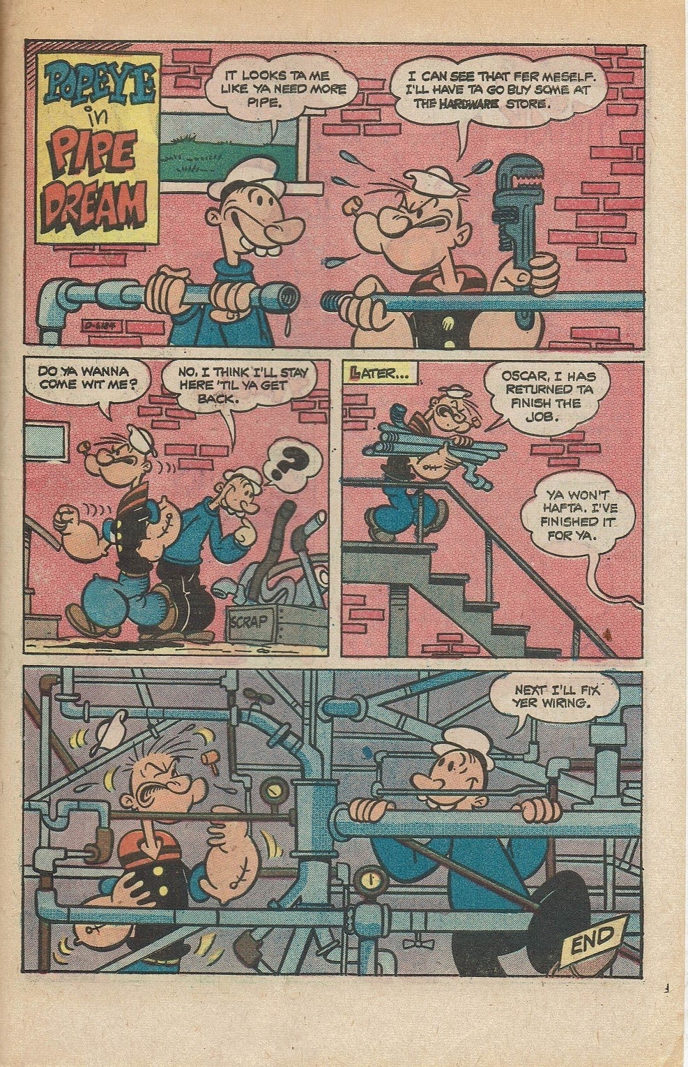 Read online Popeye (1948) comic -  Issue #128 - 31