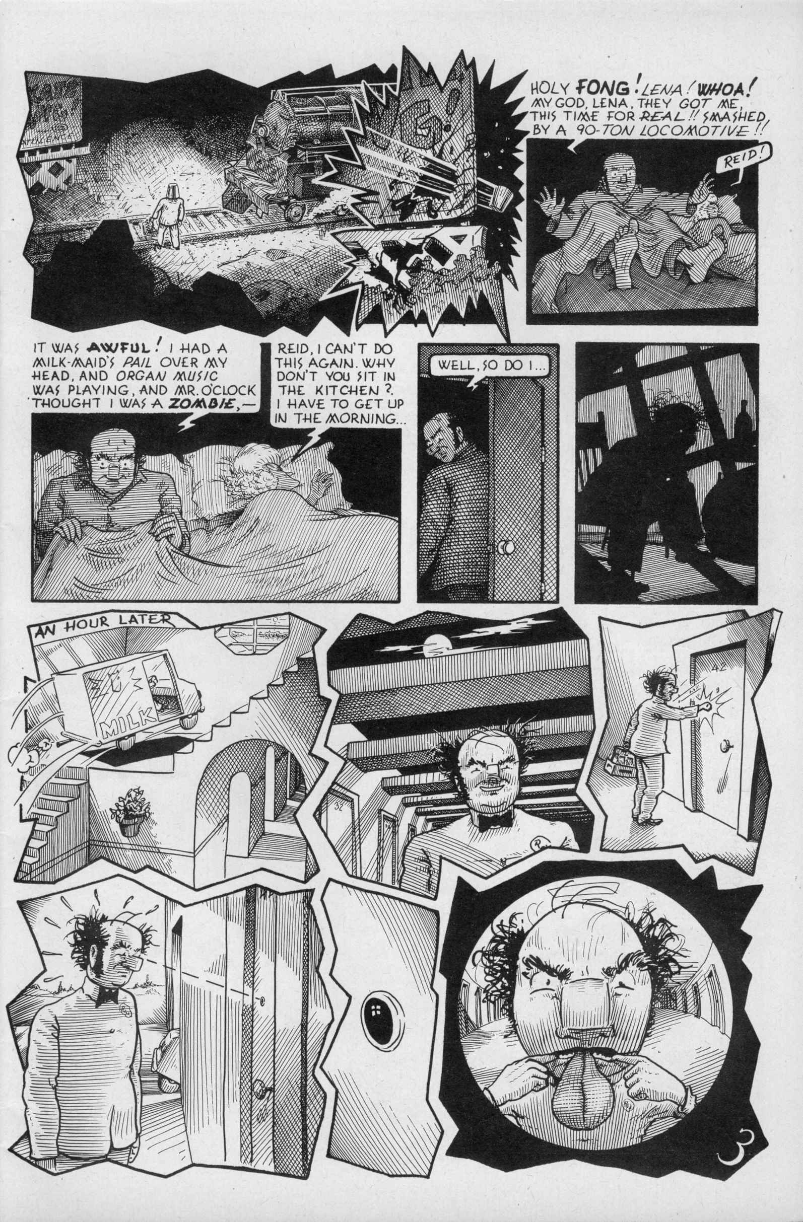 Read online Reid Fleming, World's Toughest Milkman (1986) comic -  Issue #3 - 5