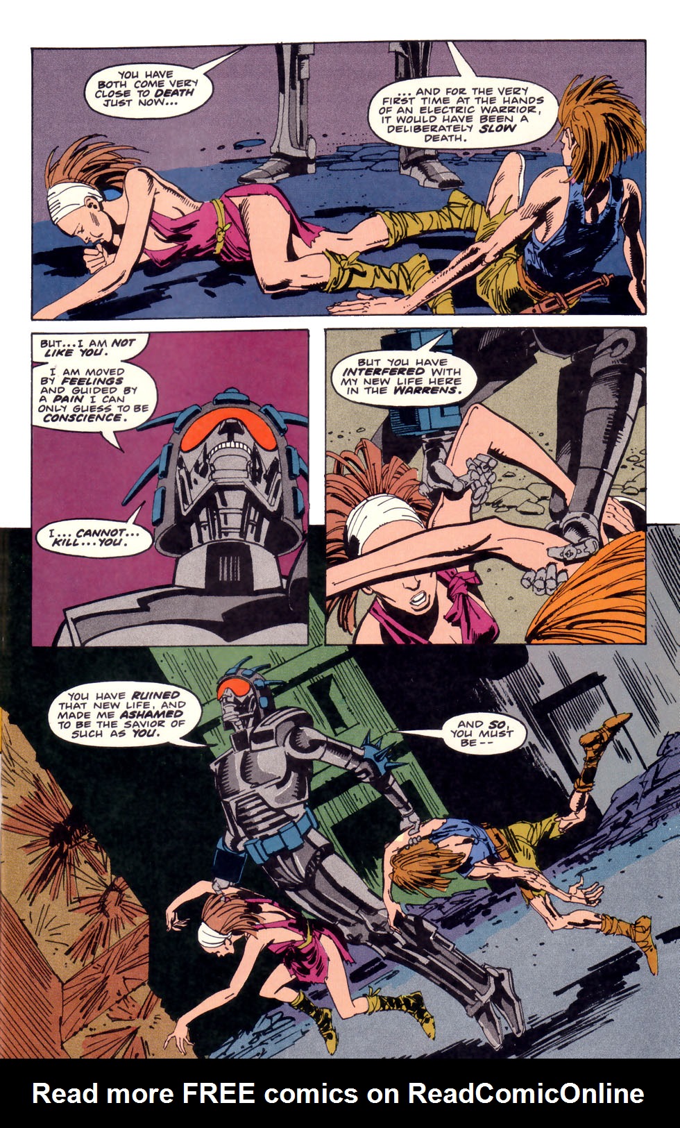 Read online Electric Warrior comic -  Issue #5 - 23