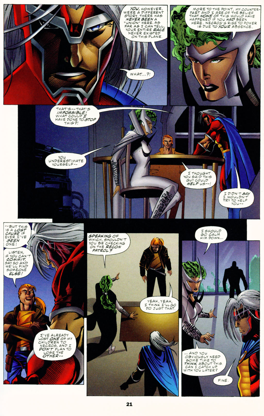 Read online Union (1995) comic -  Issue #5 - 24