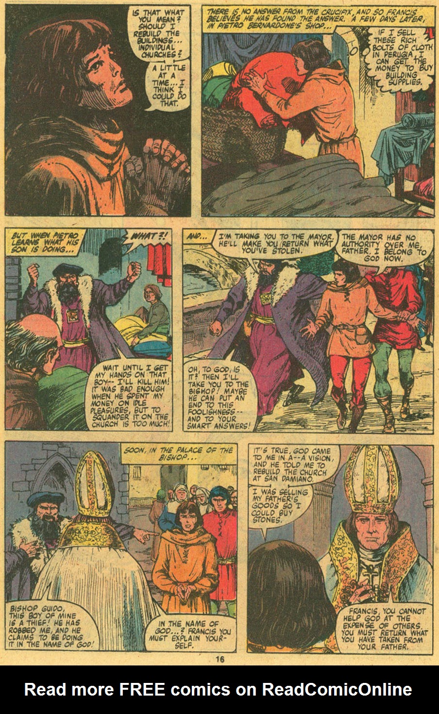 Read online Francis, Brother of the Universe comic -  Issue # Full - 19