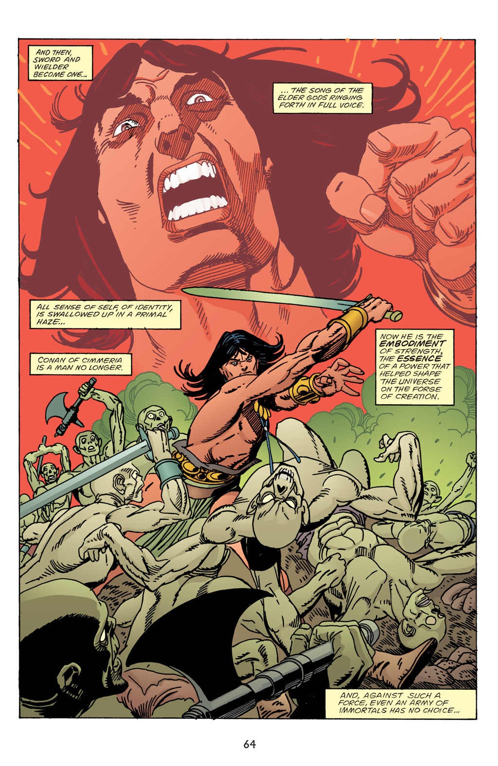 Read online The Chronicles of Conan comic -  Issue # TPB 17 (Part 1) - 64
