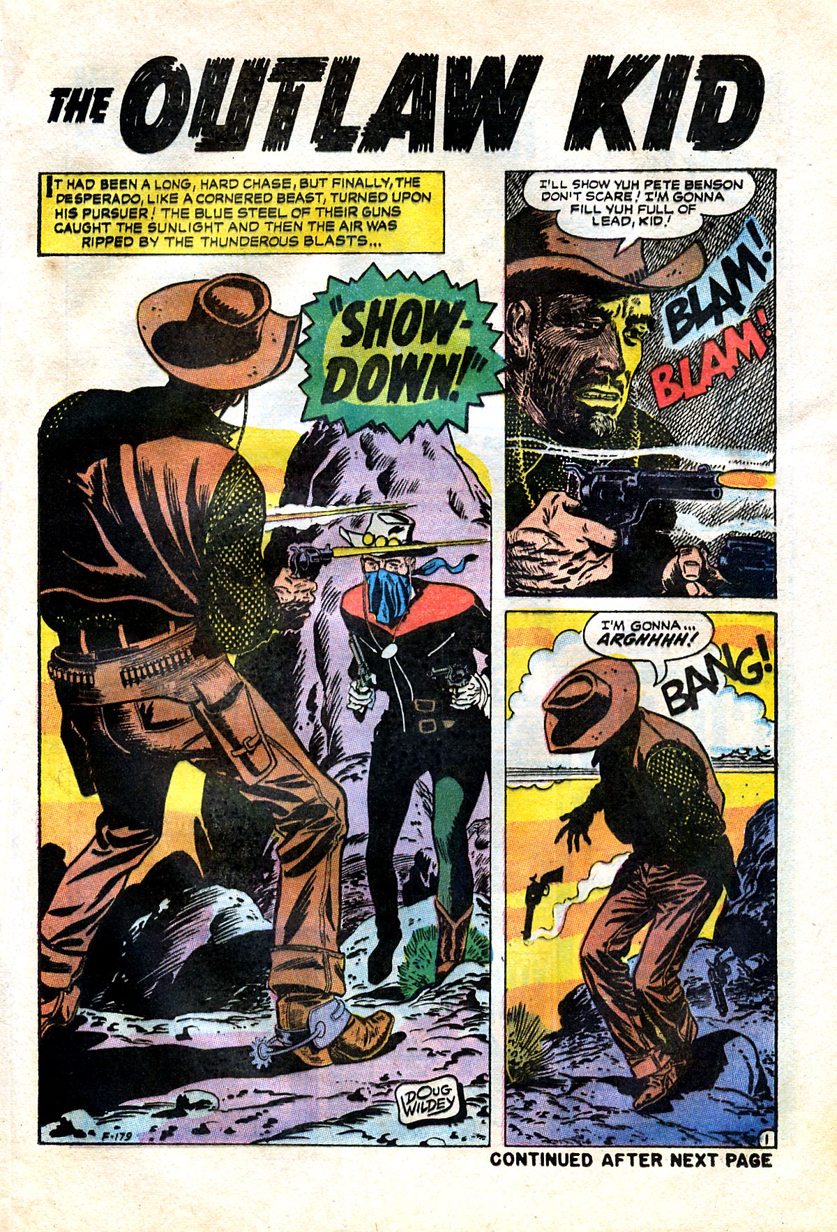 Read online The Outlaw Kid (1970) comic -  Issue #1 - 25