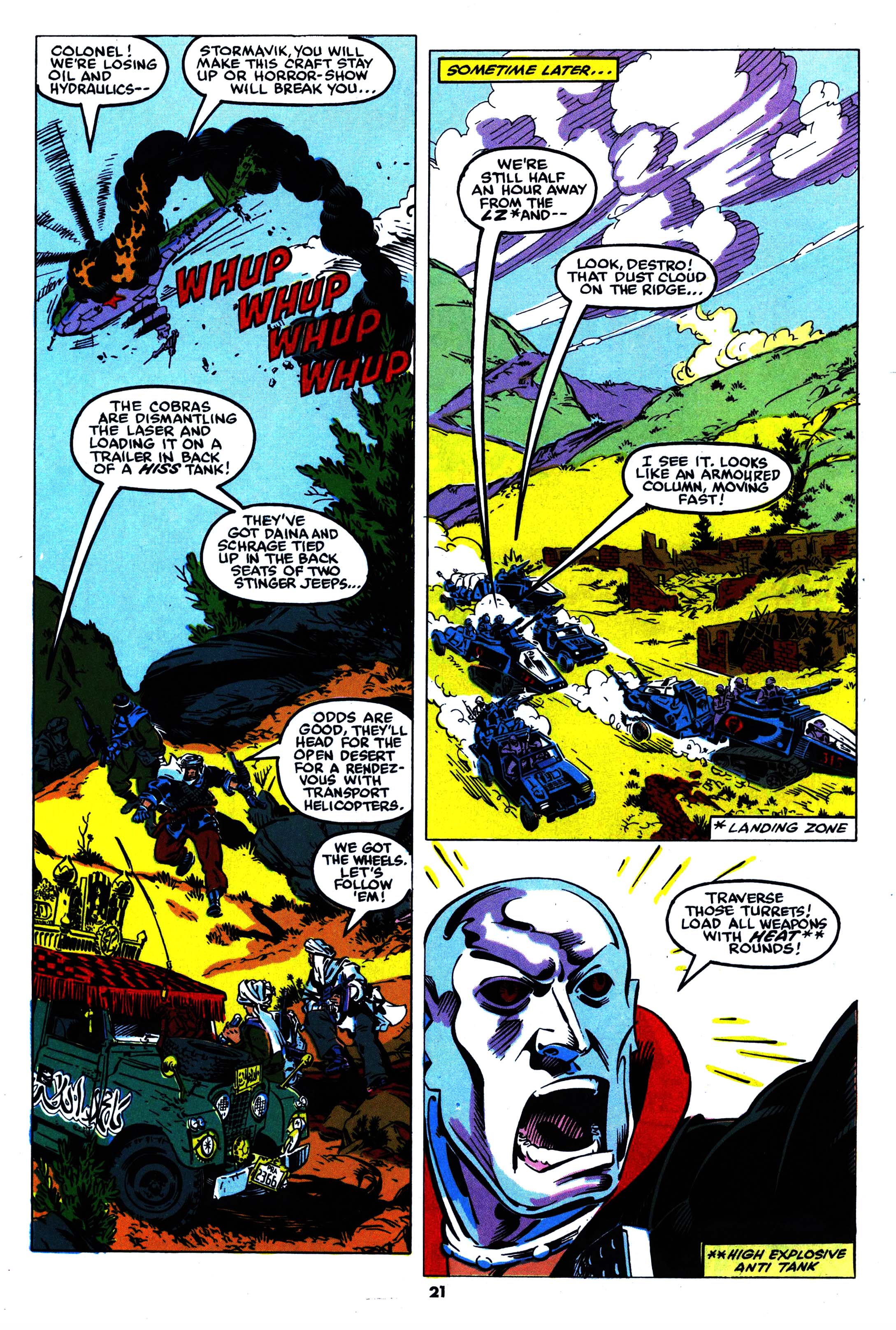 Read online Action Force comic -  Issue #30 - 21