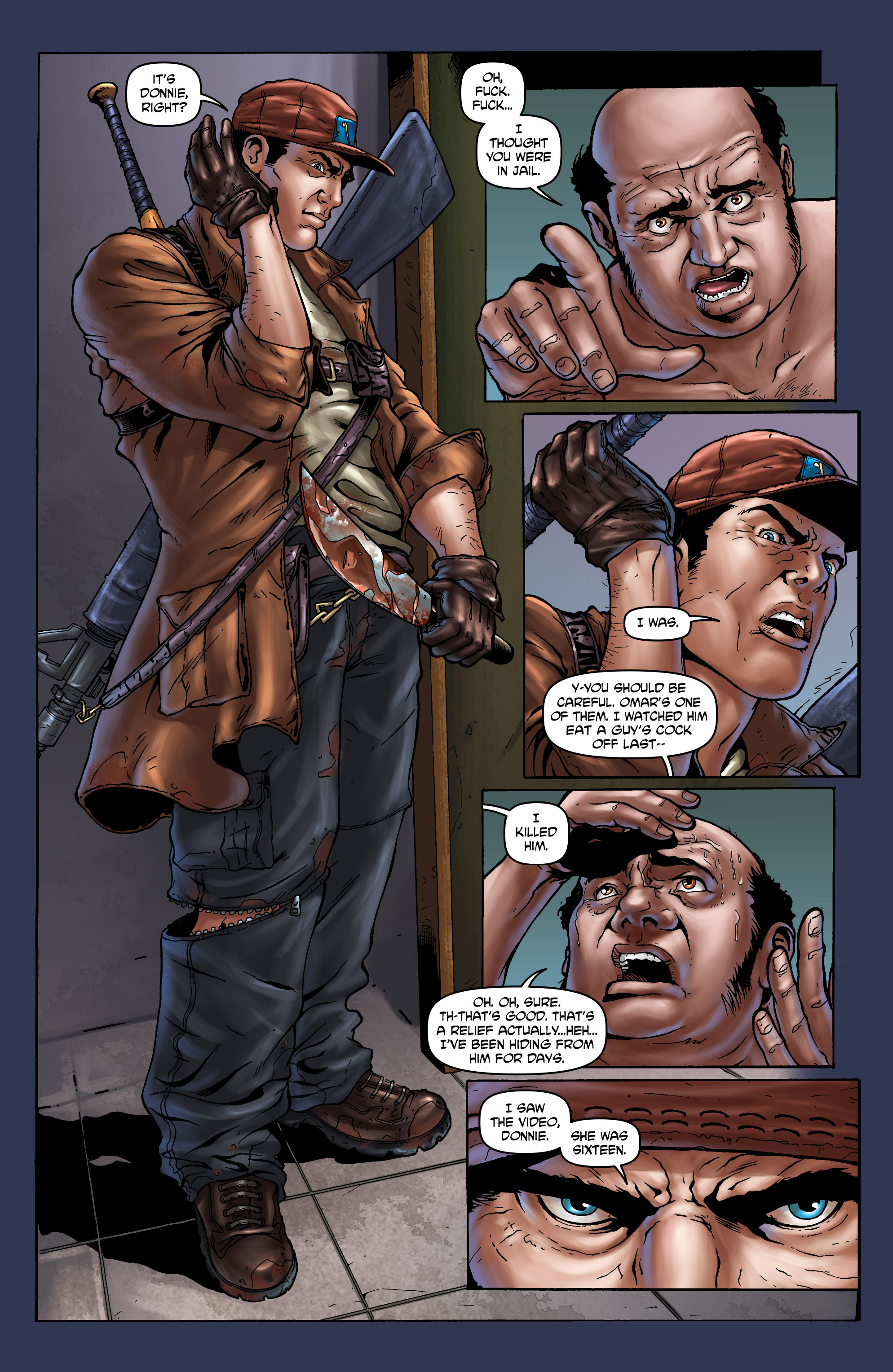 Read online Crossed: Badlands comic -  Issue #62 - 18