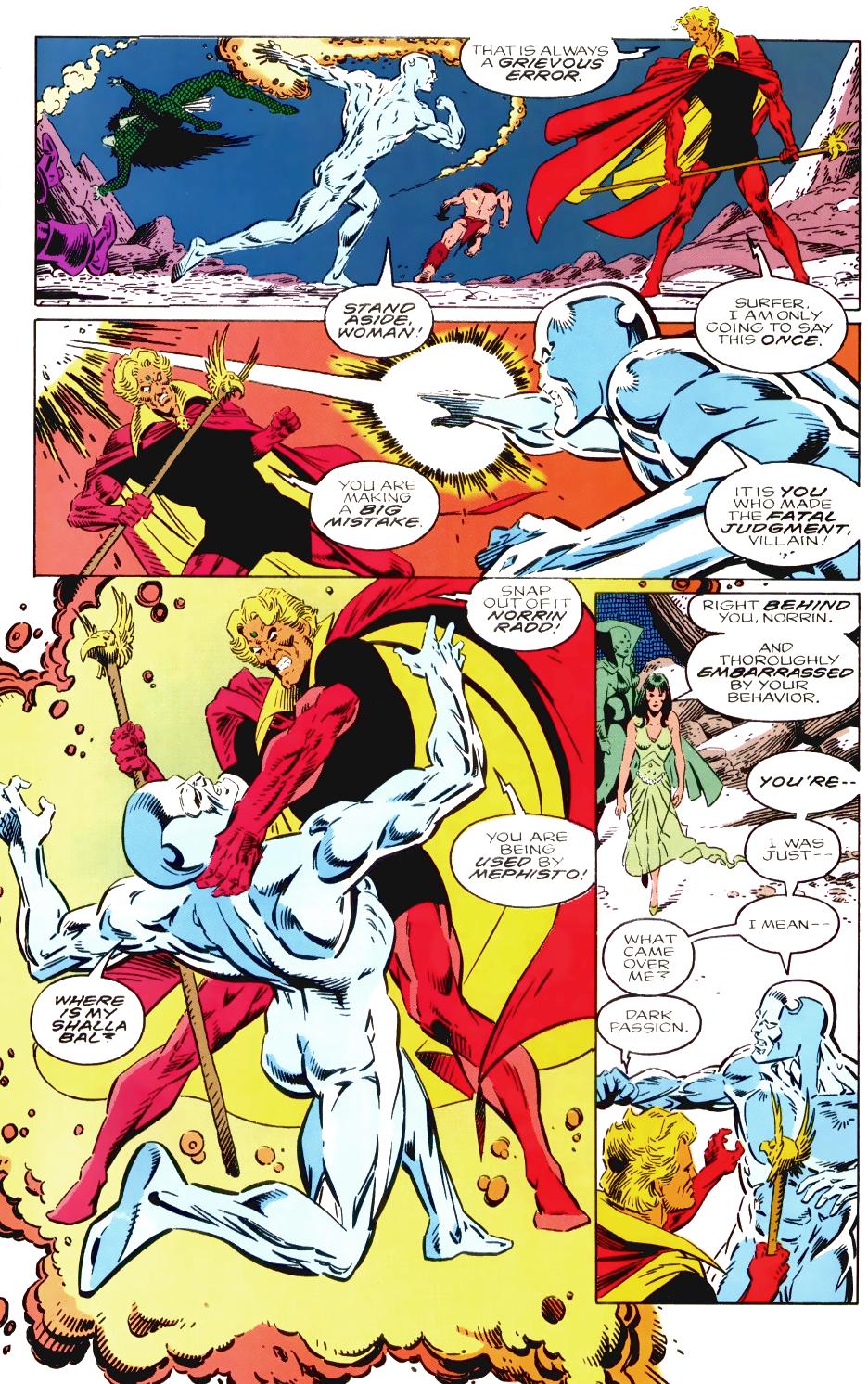 Read online Silver Surfer/Warlock: Resurrection comic -  Issue #4 - 18