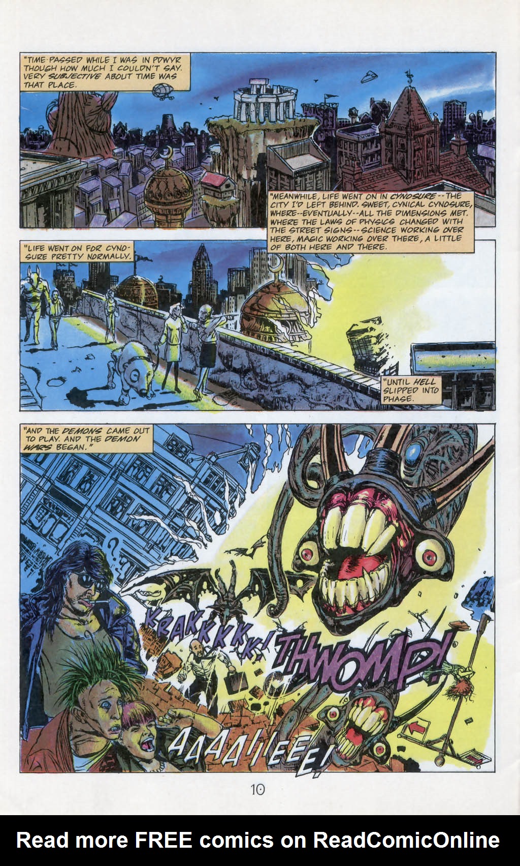 Read online Grimjack comic -  Issue #66 - 12