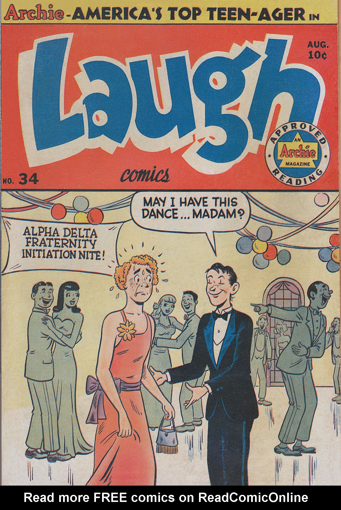 Read online Laugh (Comics) comic -  Issue #34 - 1