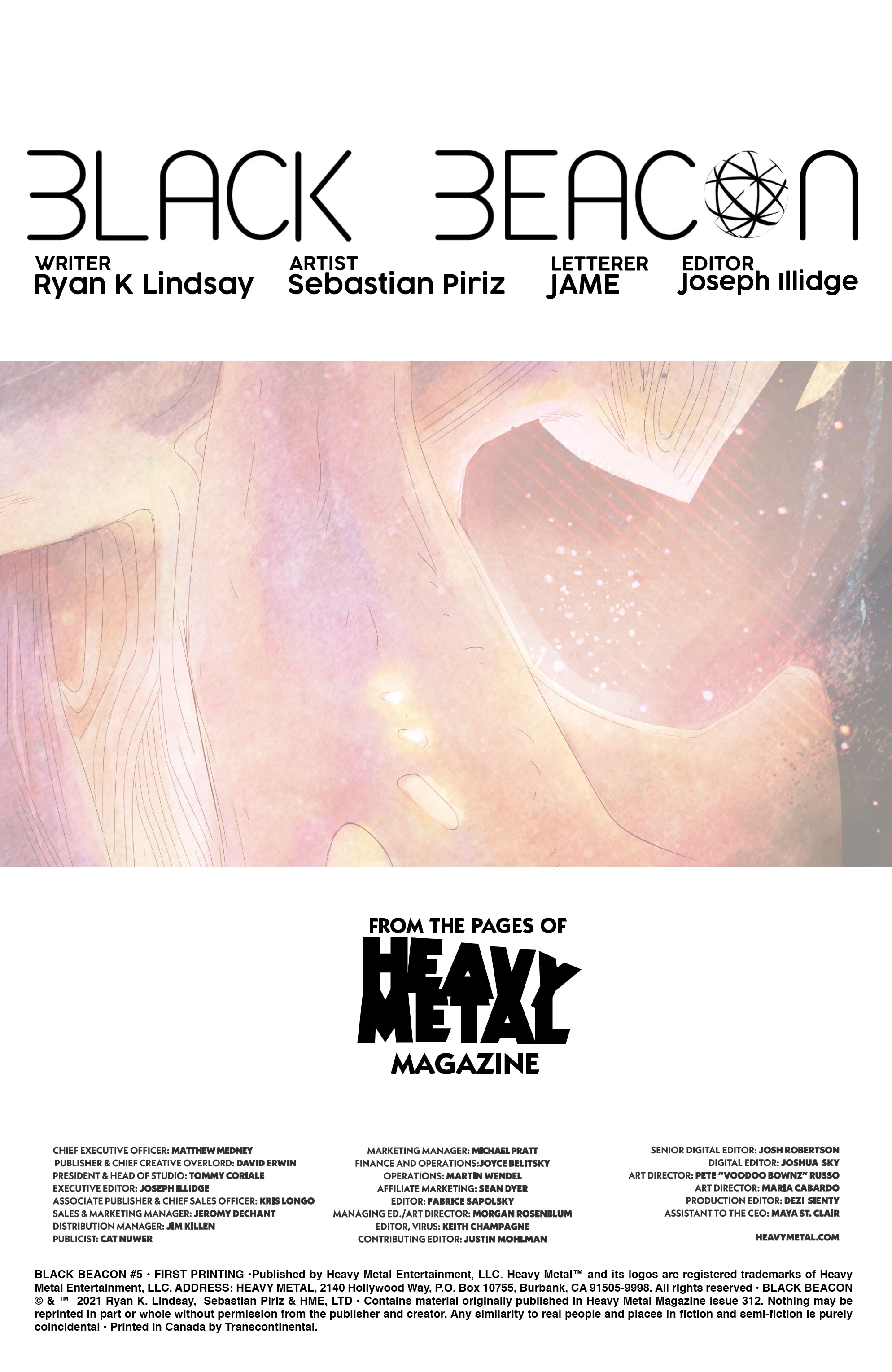 Read online Black Beacon comic -  Issue #5 - 2