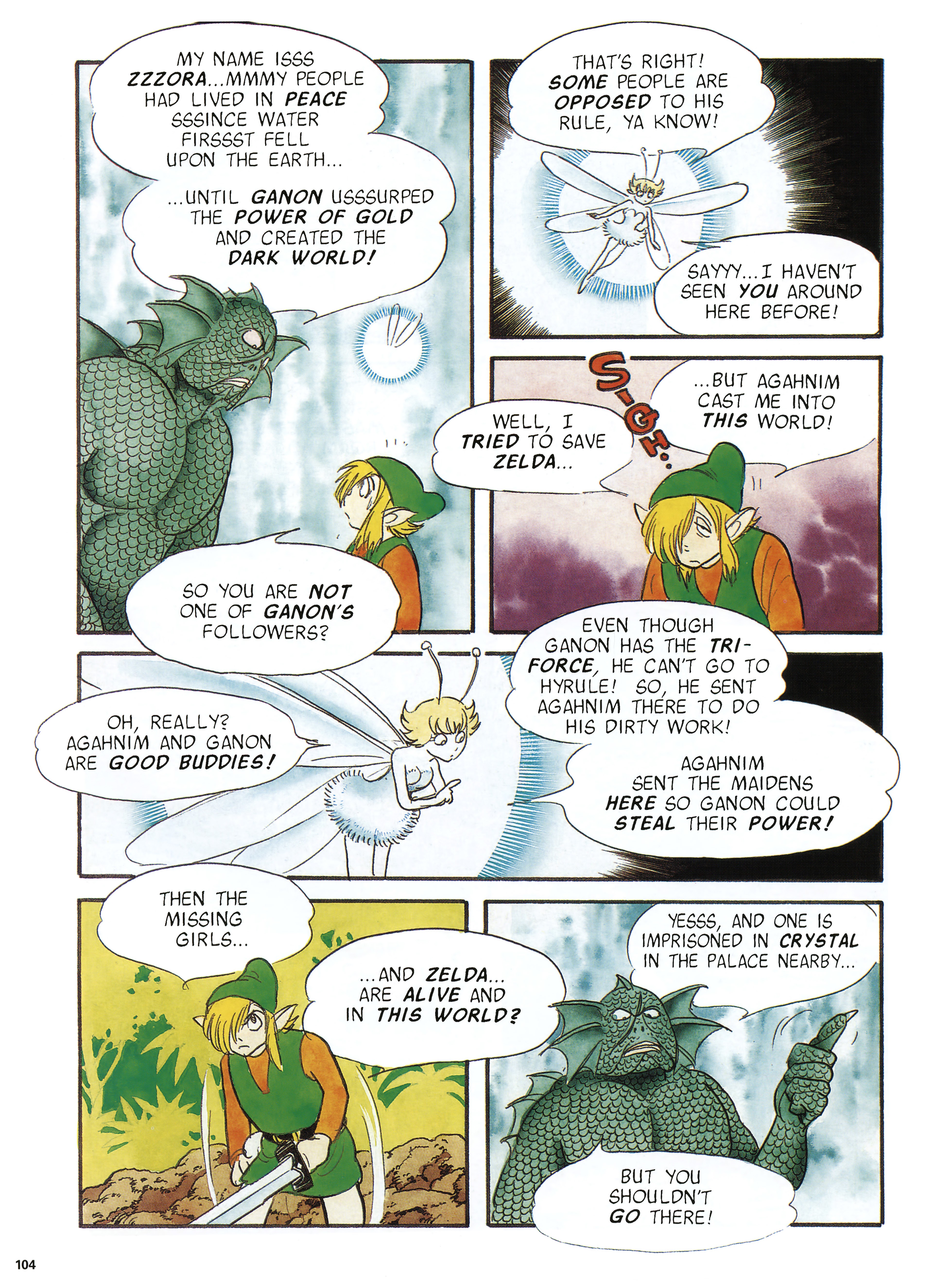 Read online The Legend of Zelda: A Link To the Past comic -  Issue # TPB (Part 2) - 4