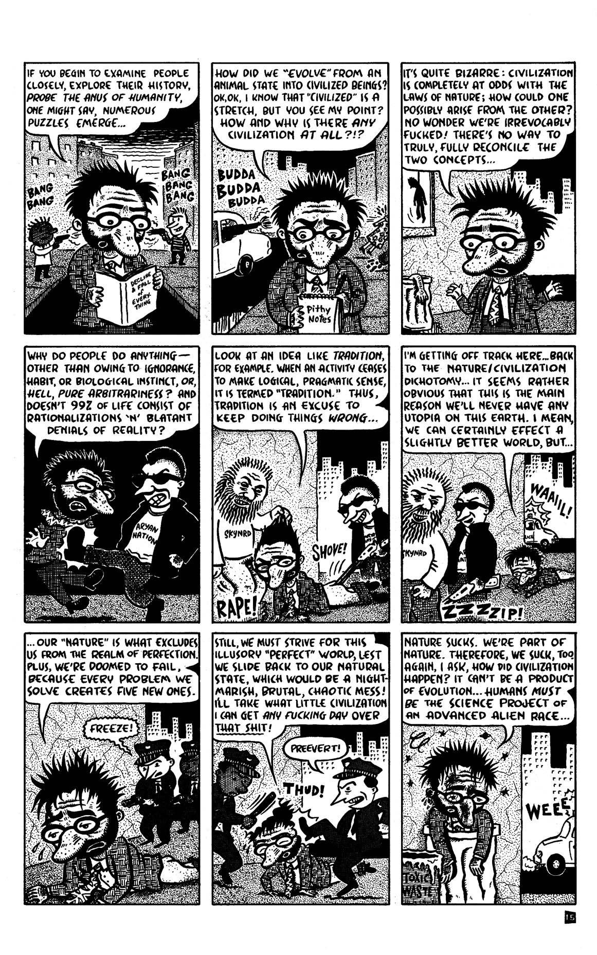 Read online Schizo comic -  Issue #1 - 17