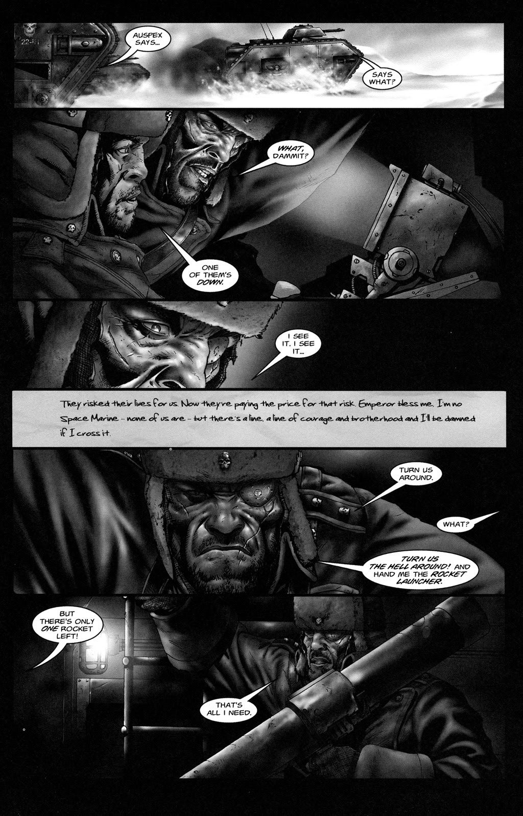 Read online Warhammer 40,000: Lone Wolves comic -  Issue # TPB - 45