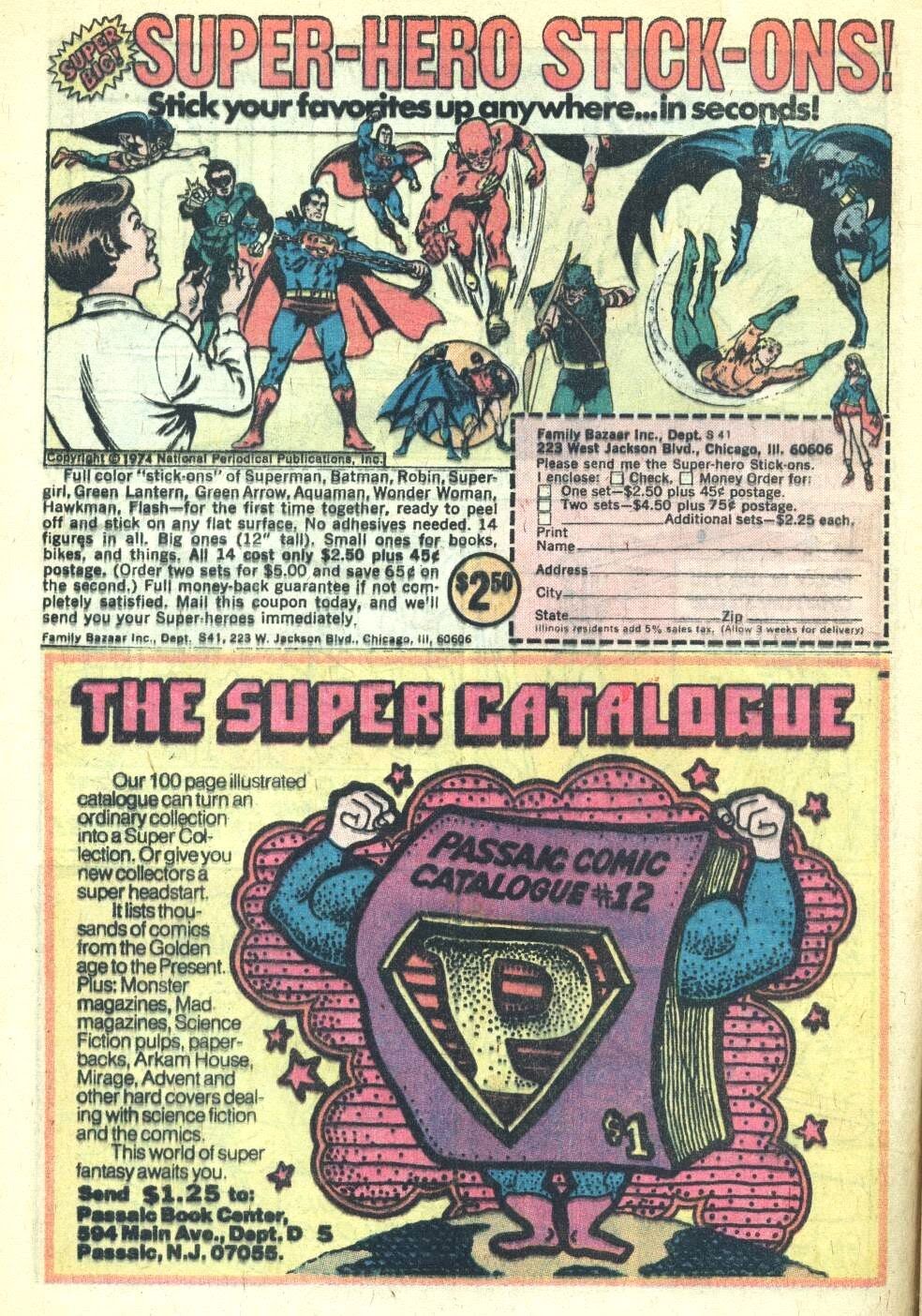 Read online Black Magic (1973) comic -  Issue #7 - 8
