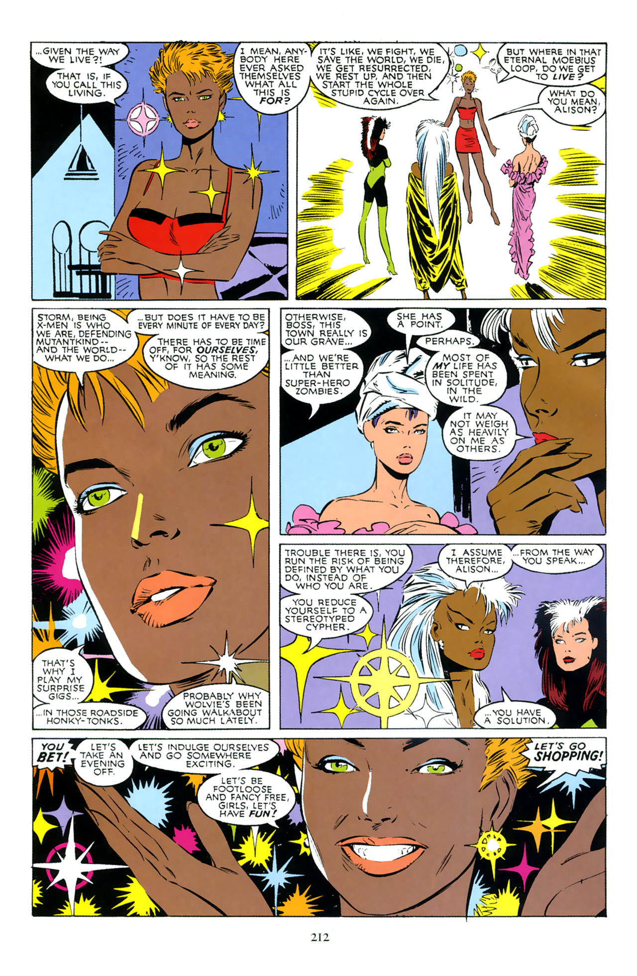 Read online Women of Marvel (2006) comic -  Issue # TPB 1 - 213