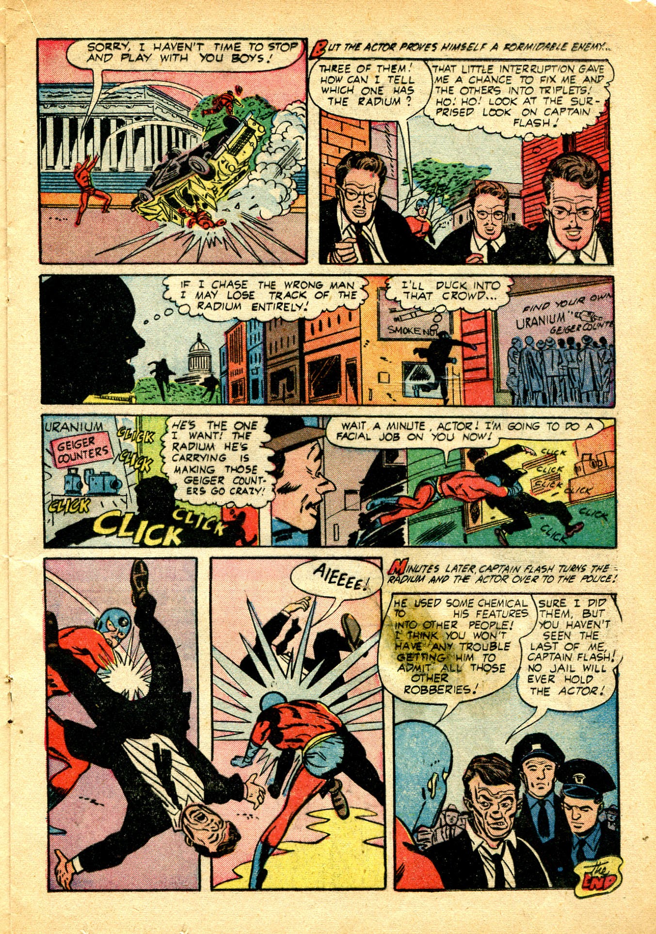 Read online Captain Flash comic -  Issue #2 - 17
