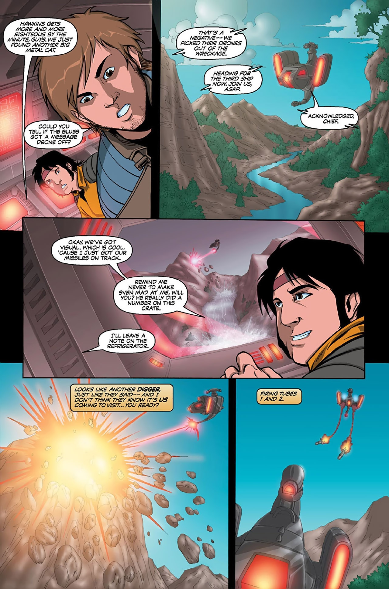 Read online Voltron: Defender of the Universe (Existed) comic -  Issue #2 - 12