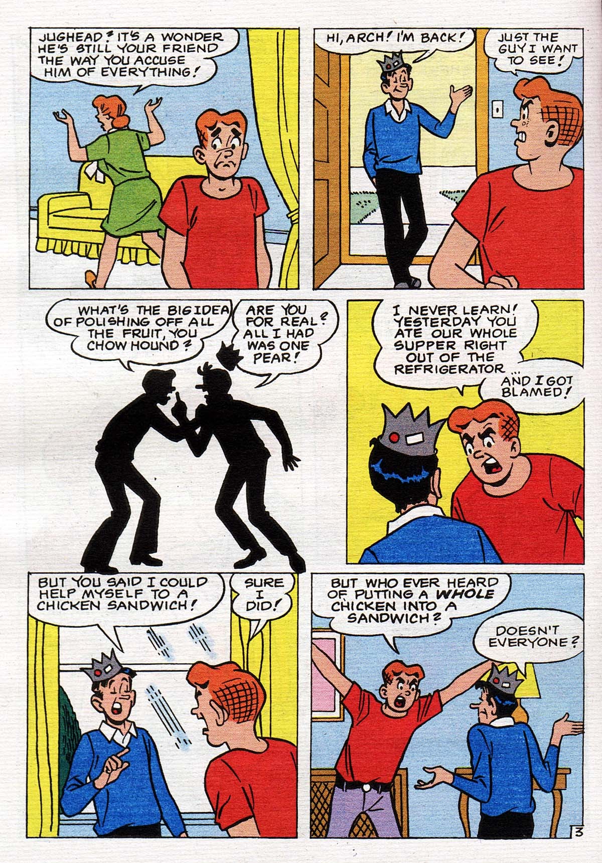 Read online Archie's Double Digest Magazine comic -  Issue #155 - 125