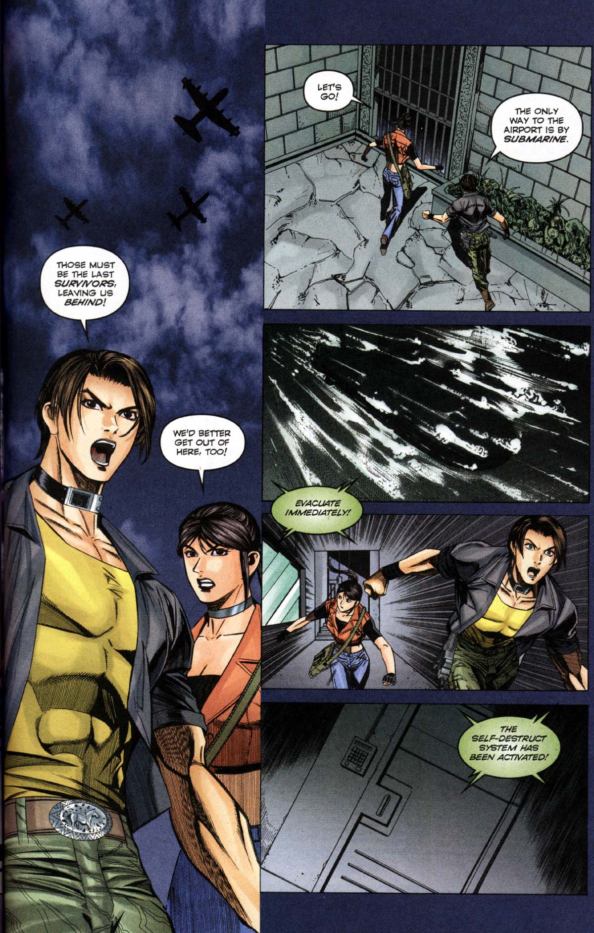 Read online Resident Evil Code: Veronica comic -  Issue #2 - 50