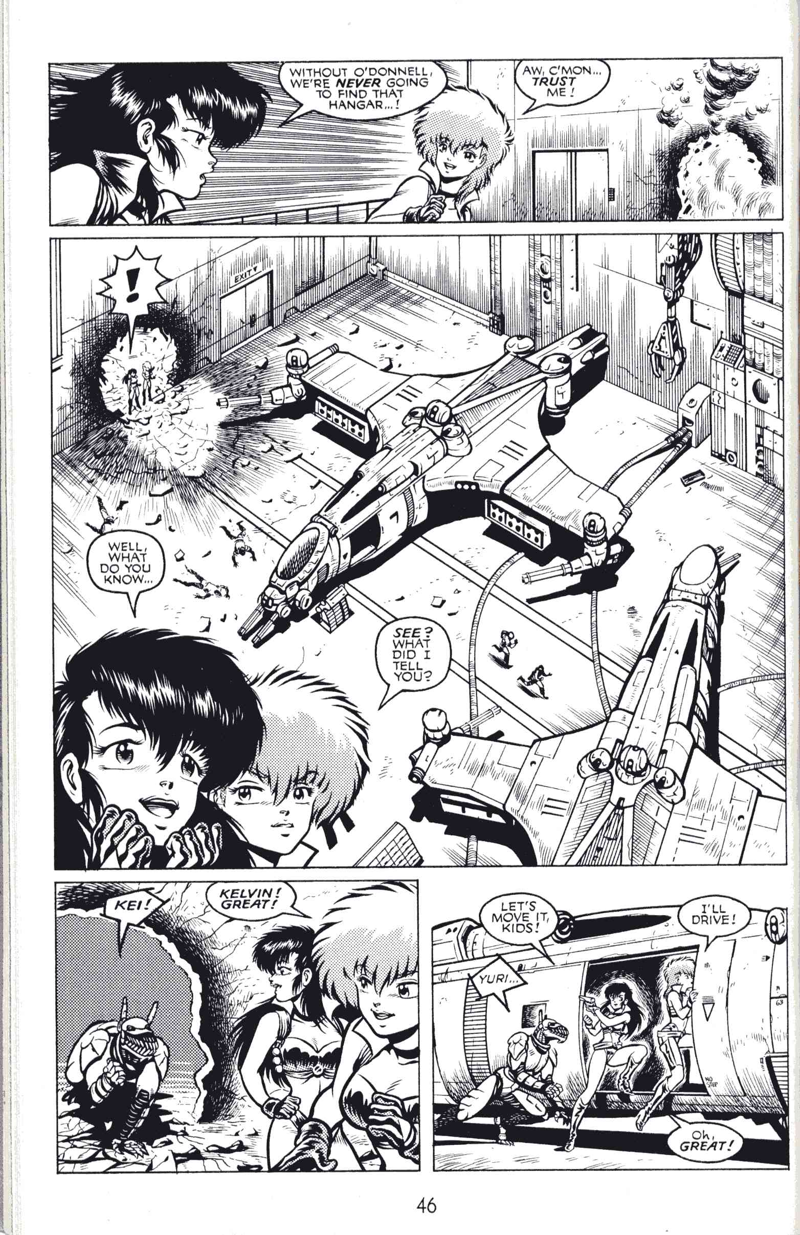 Read online Dirty Pair comic -  Issue #2 - 19