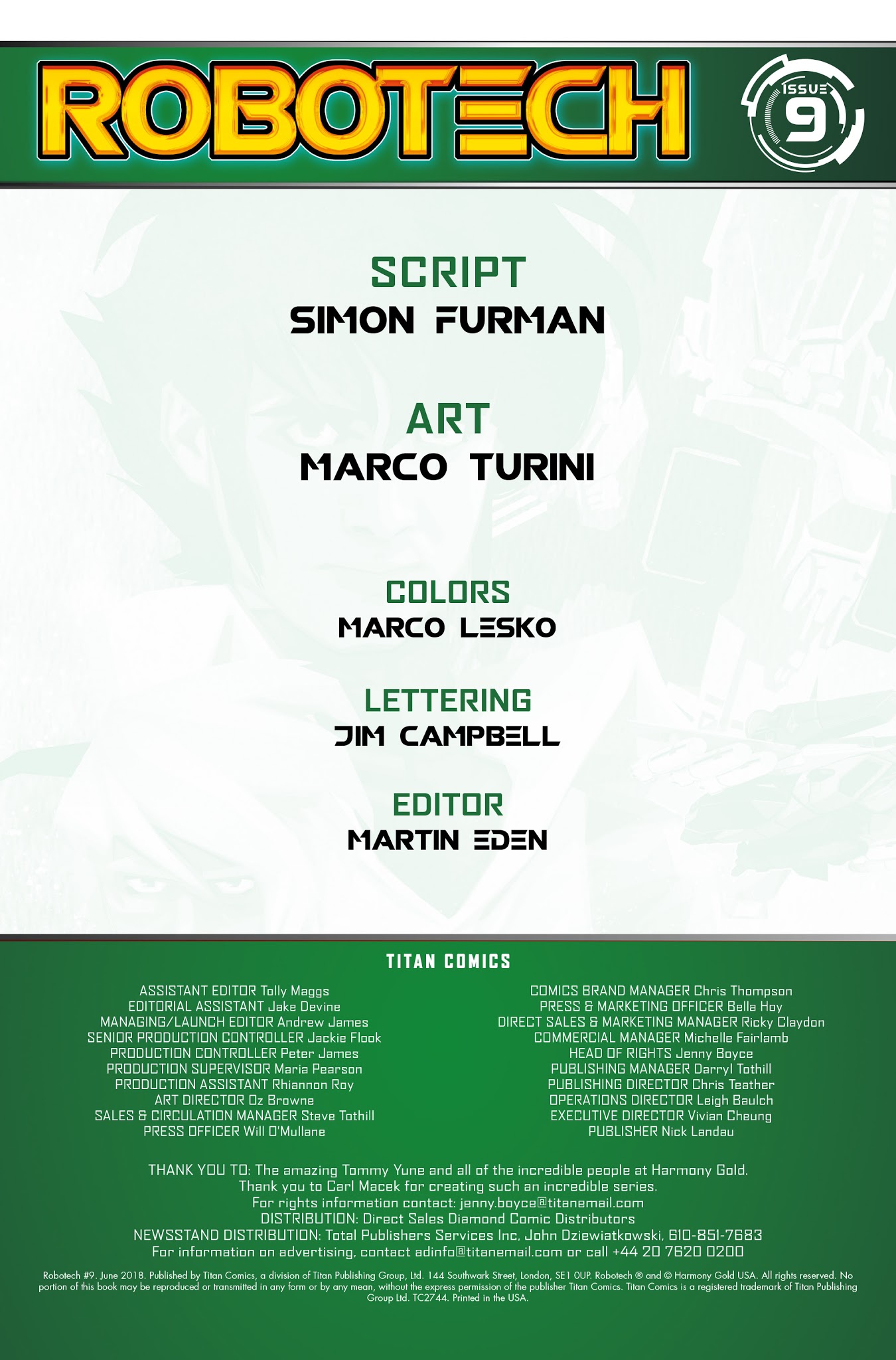 Read online Robotech (2017) comic -  Issue #9 - 2