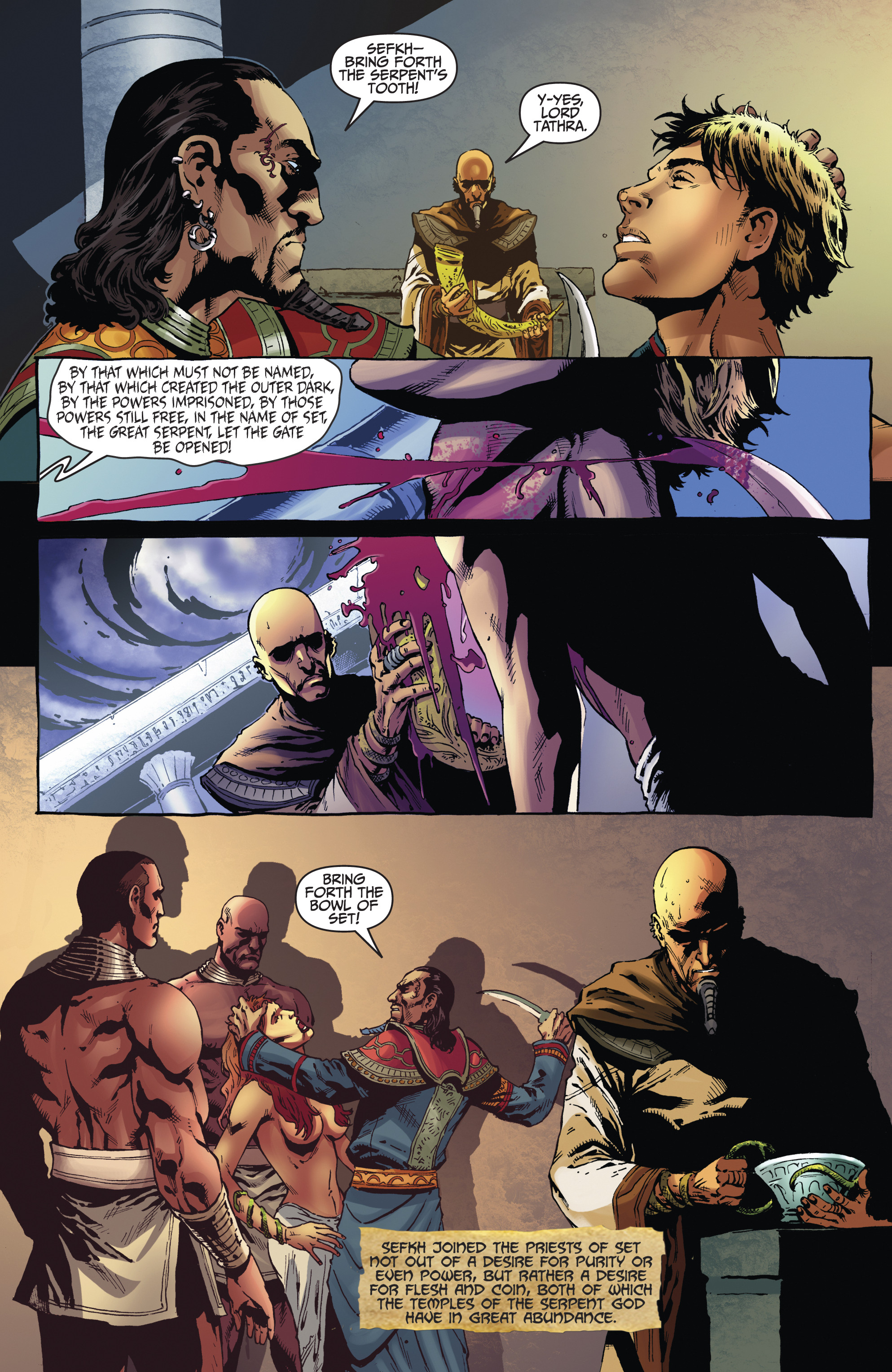 Read online Red Sonja: Vulture's Circle comic -  Issue # _TPB - 7